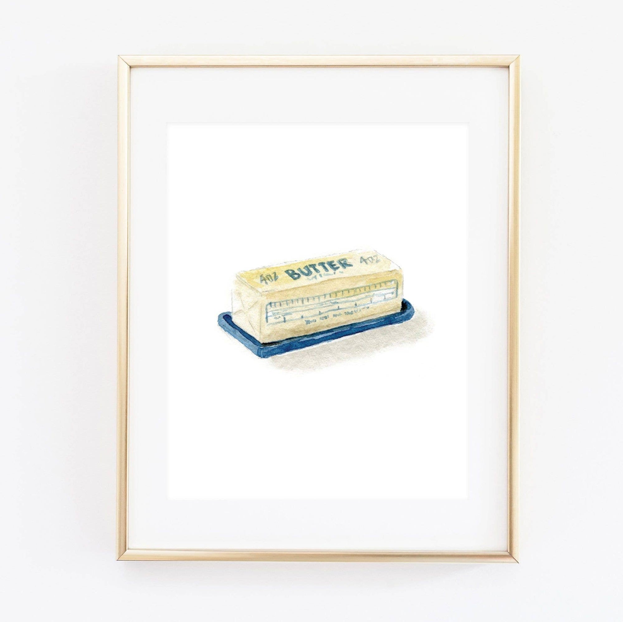 butter art print - The Preppy Bunny