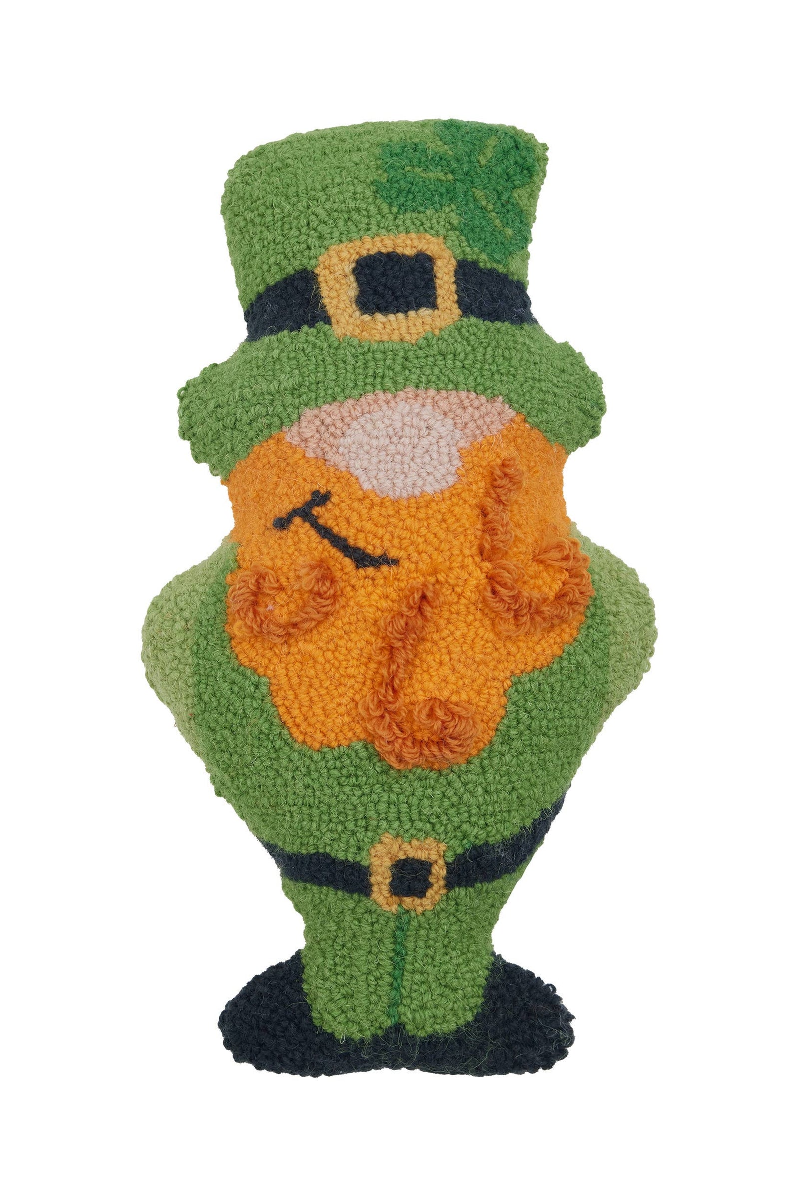 Leprechaun Shamrock Hook Pillow - The Preppy Bunny