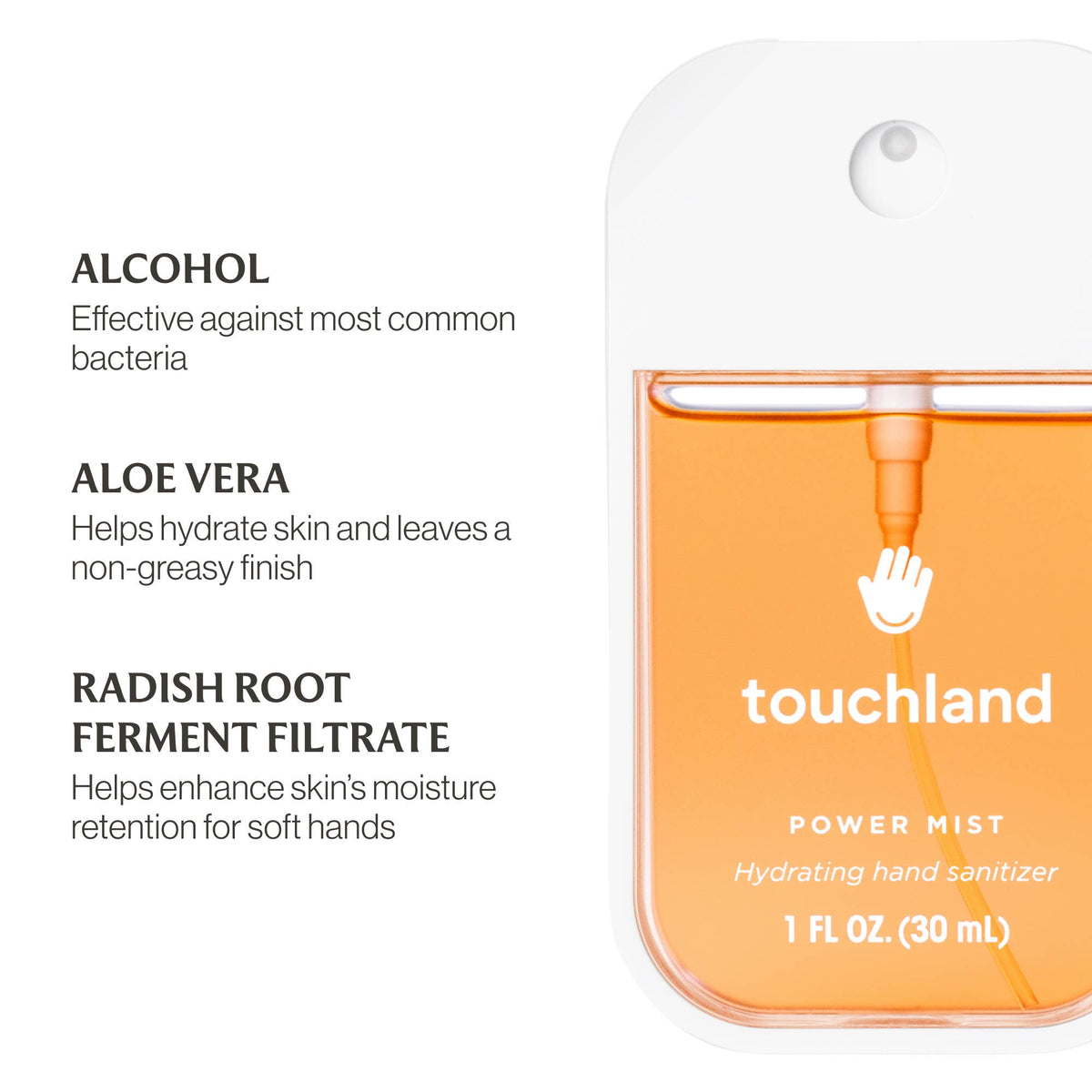 Velvet Peach Power Mist Hydrating Hand Sanitizer - The Preppy Bunny
