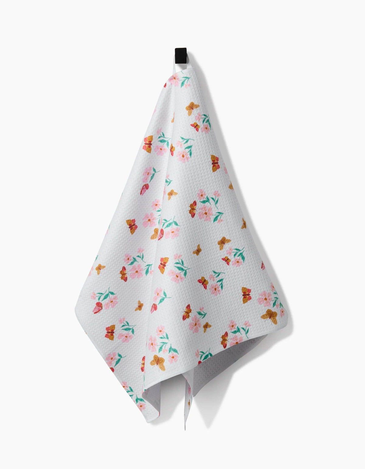 Butterfly Garden Kitchen Towel by Geometry