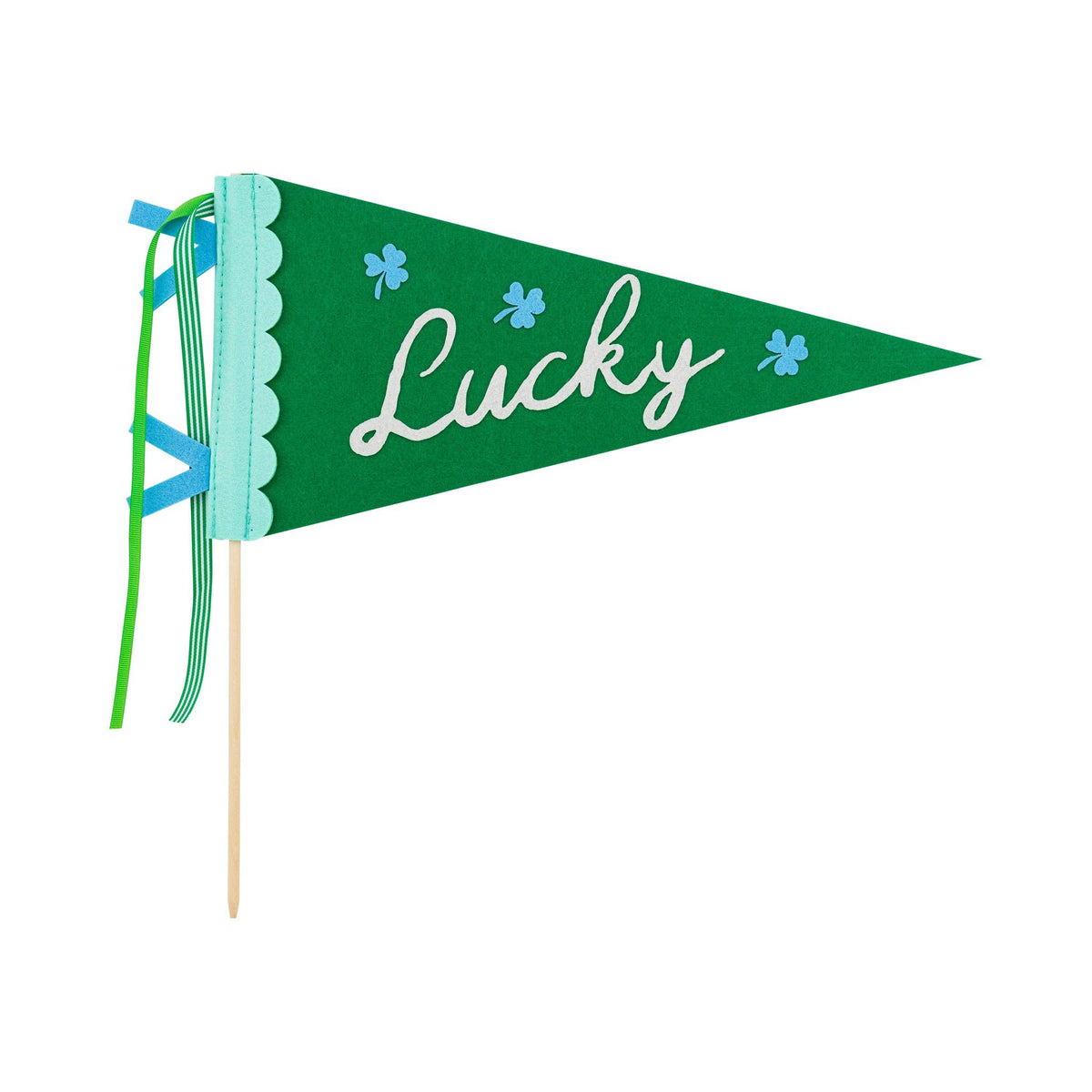 Lucky Felt Pennant - The Preppy Bunny