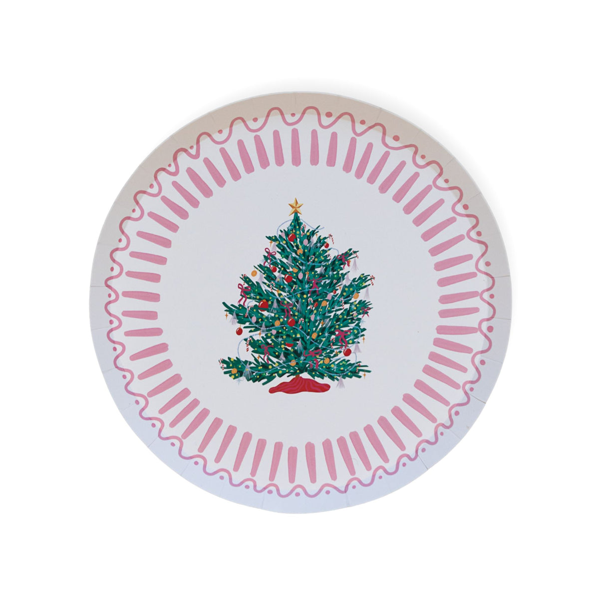 Christmas Tree Paper Plates