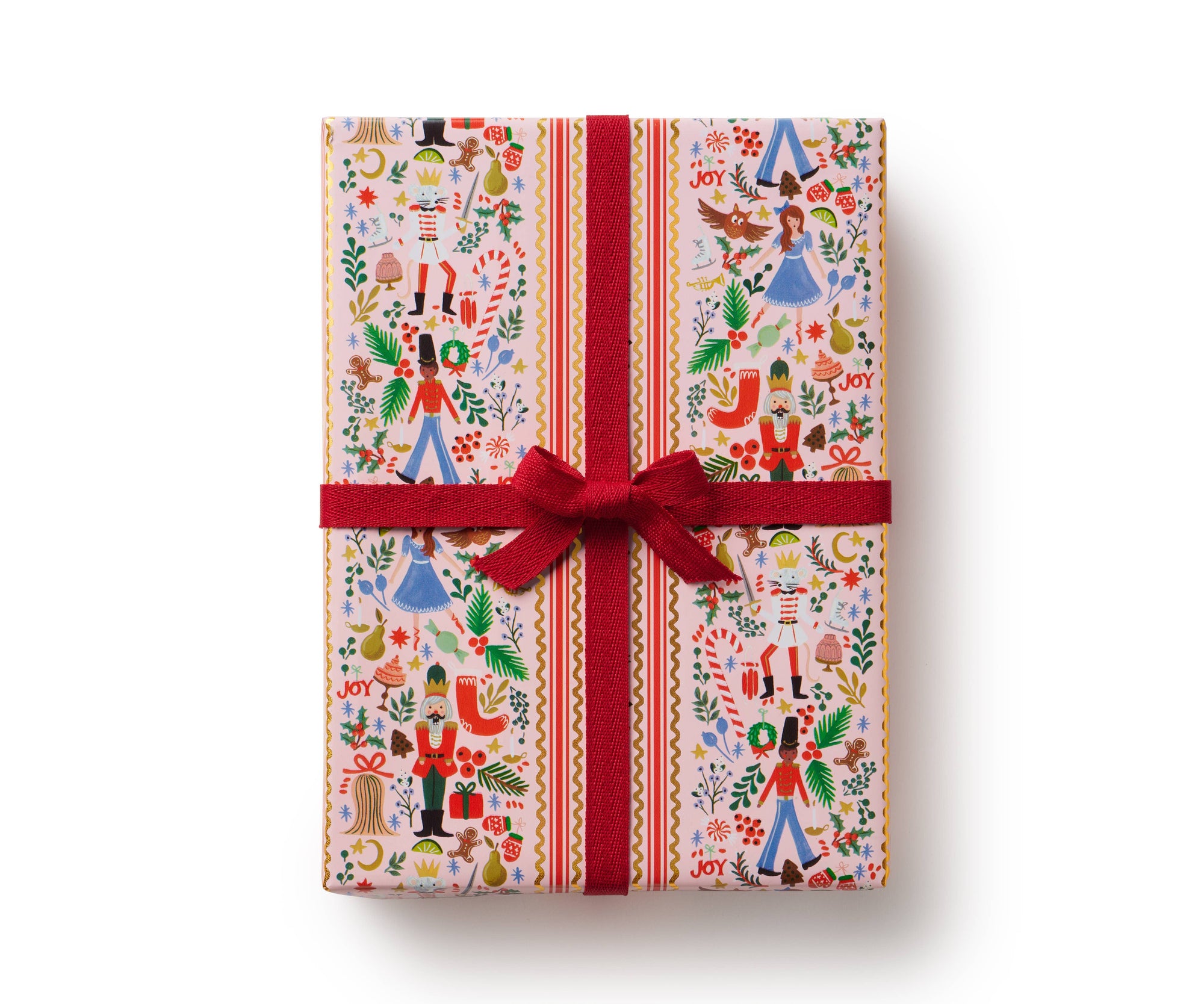 Holly Jolly Nutcracker Continuous Wrapping Roll - The Preppy Bunny