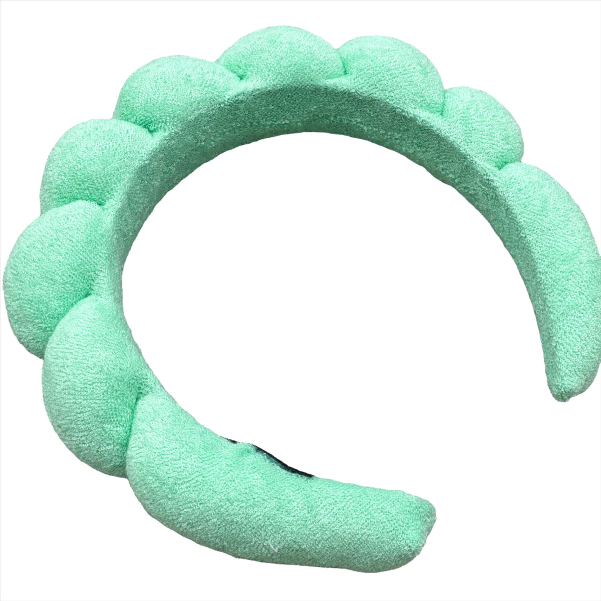 Terry Cloth Spa Headband in Mint Green - The Preppy Bunny