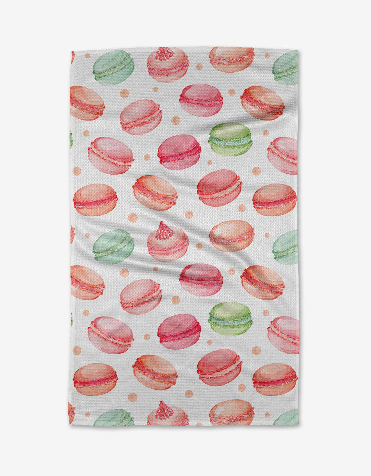 Sweet Macarons Tea Towel by Geometry - The Preppy Bunny