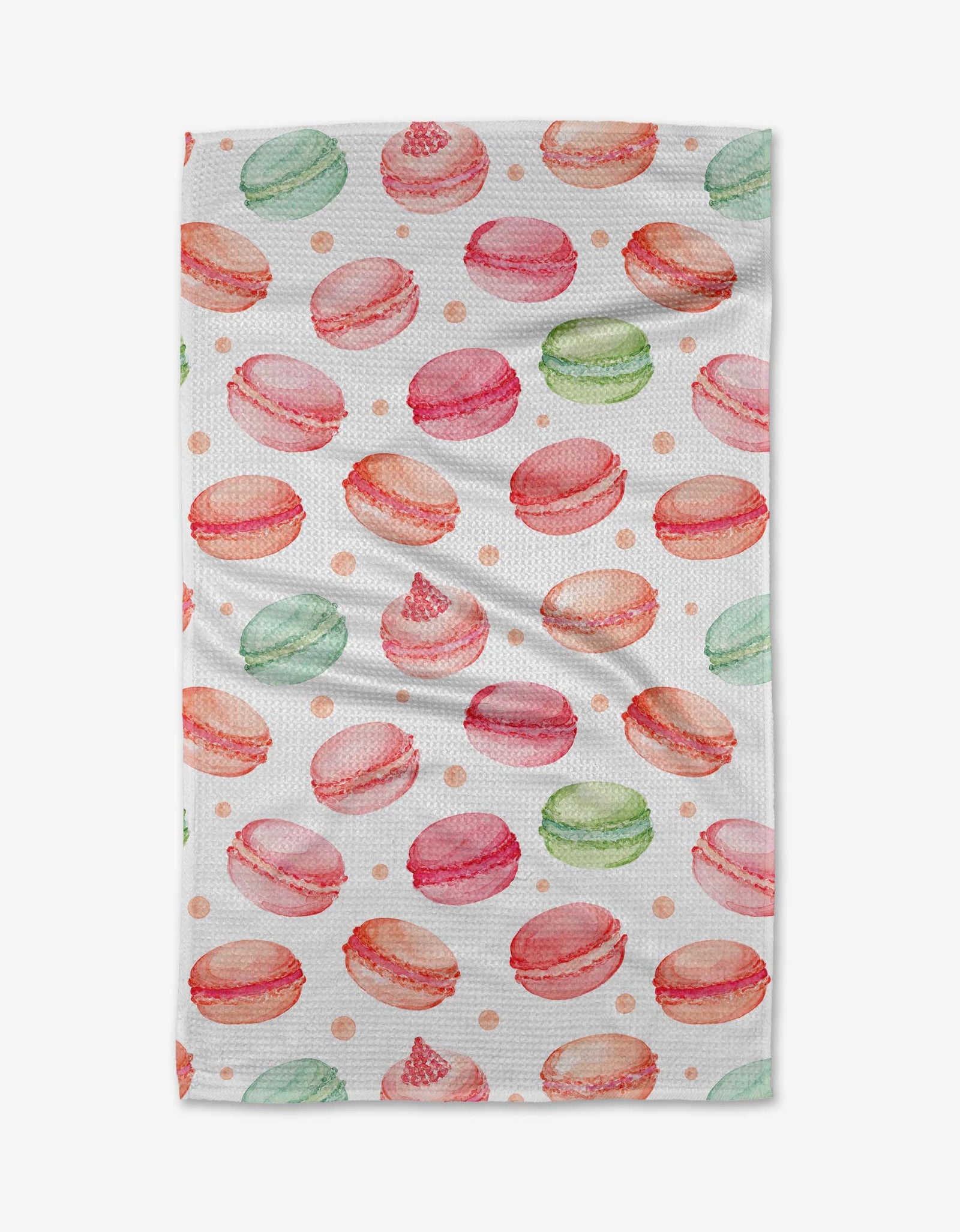 Sweet Macarons Tea Towel by Geometry - The Preppy Bunny