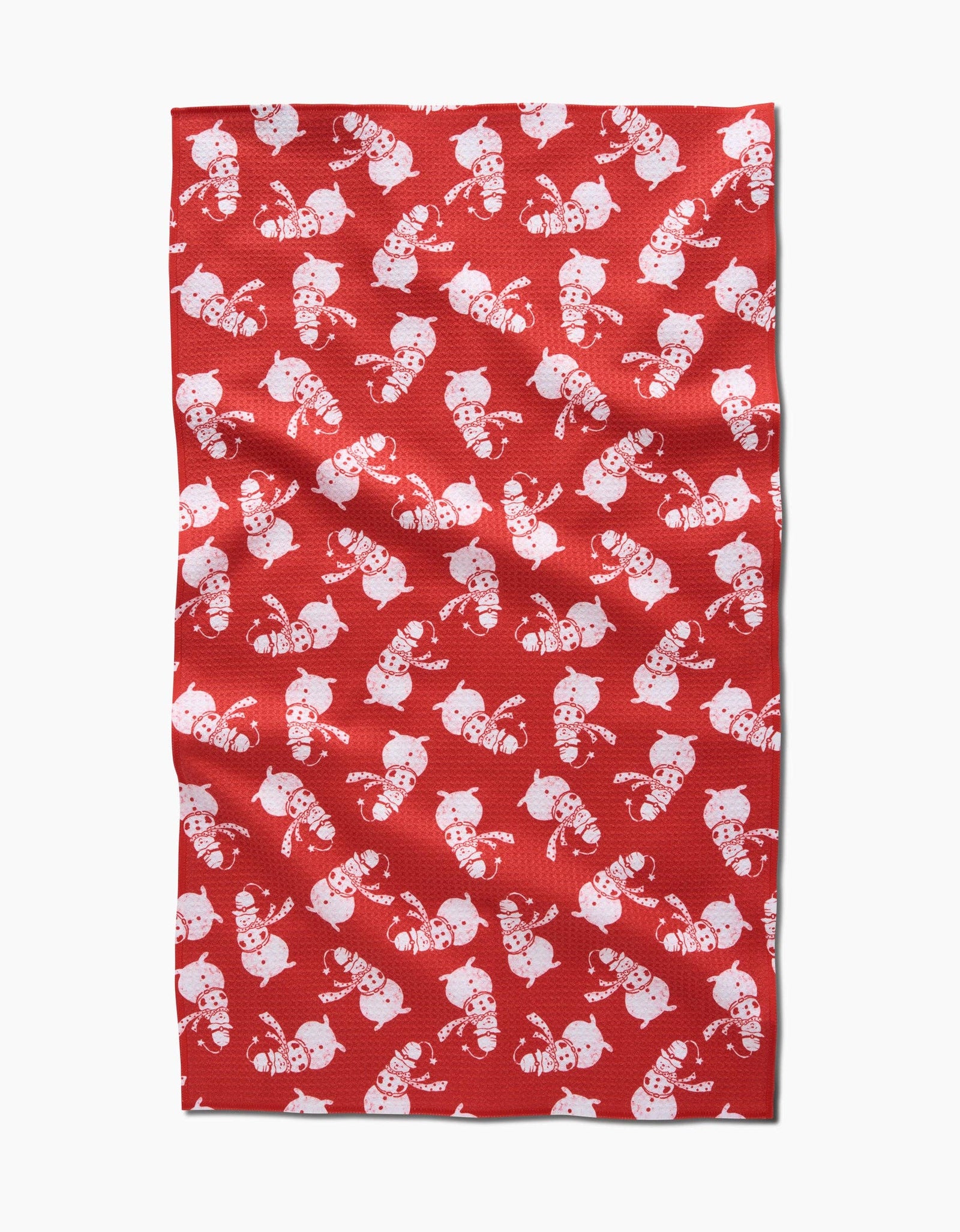 Smiley Frosty Tea Towel by Geometry - The Preppy Bunny
