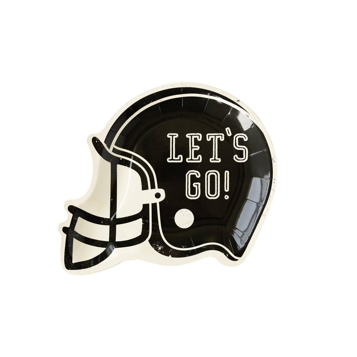 Football Helmet Disposable Plates - The Preppy Bunny