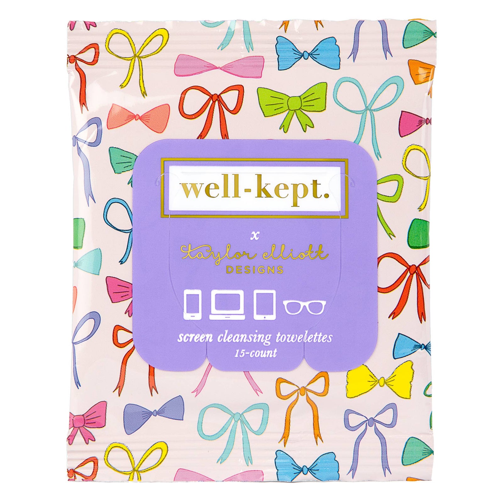 Tatum Screen Cleansing Towelettes/ Tech Wipes - The Preppy Bunny