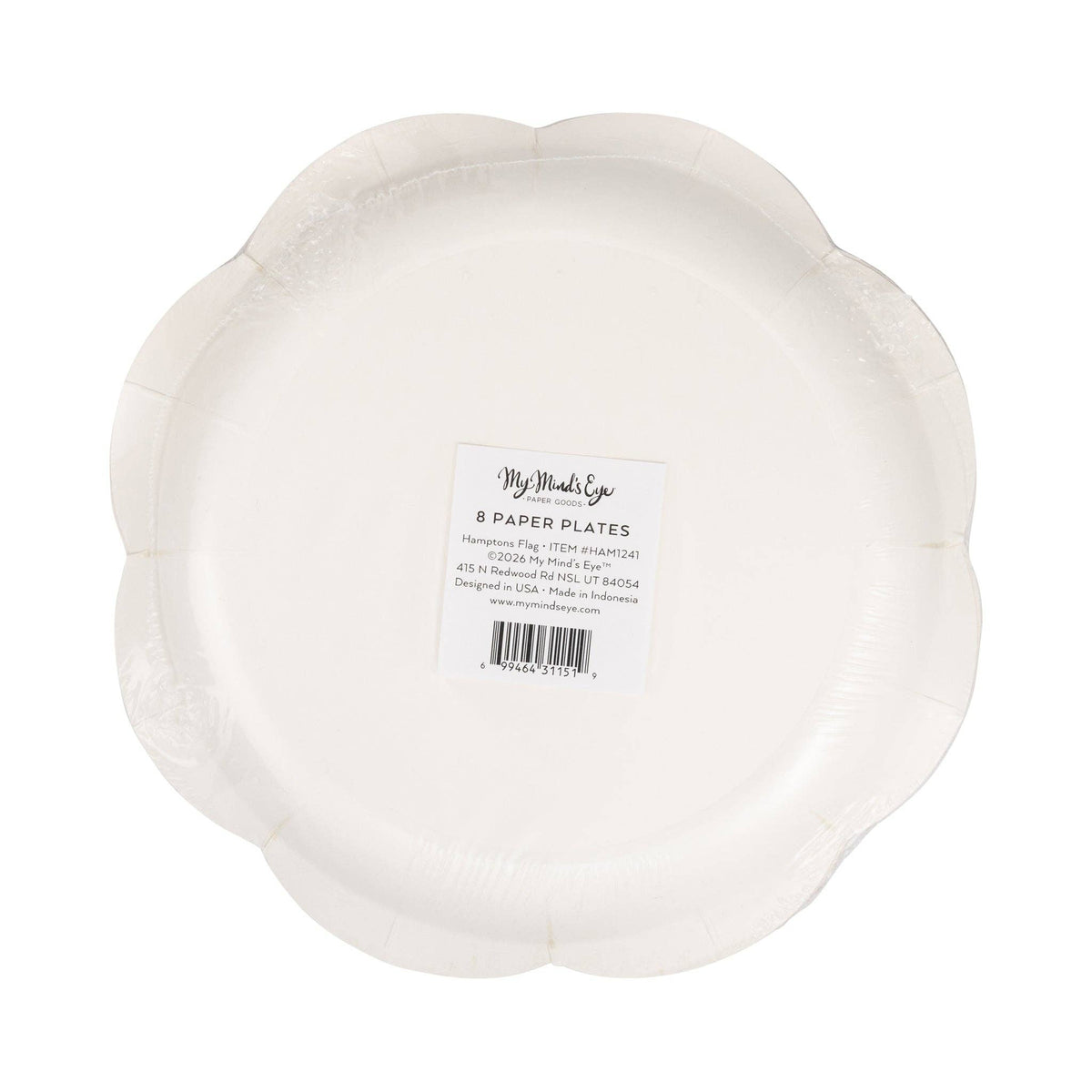 Flag Paper Plates - The Preppy Bunny