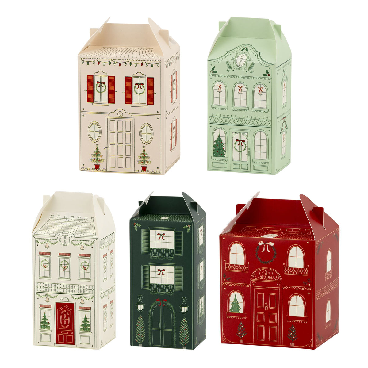 Christmas Village Treat Boxes