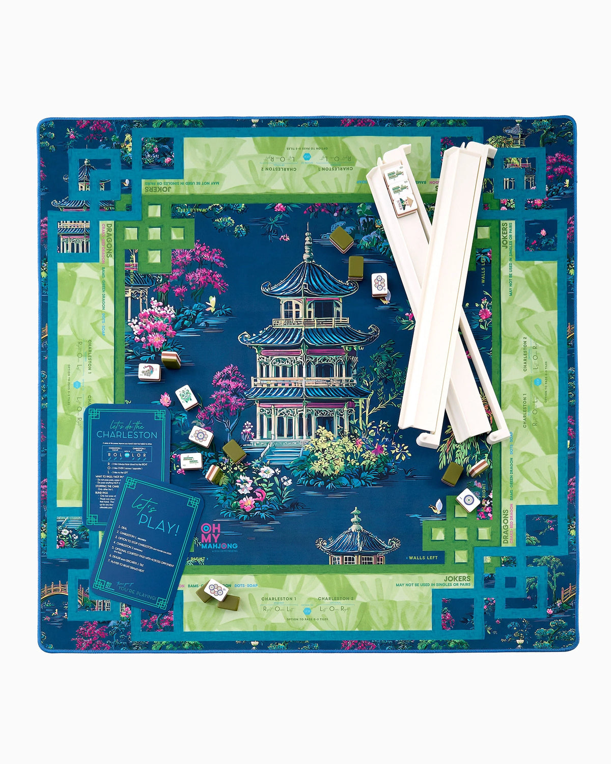 Elysium Mahjong Mat in Tube - The Preppy Bunny