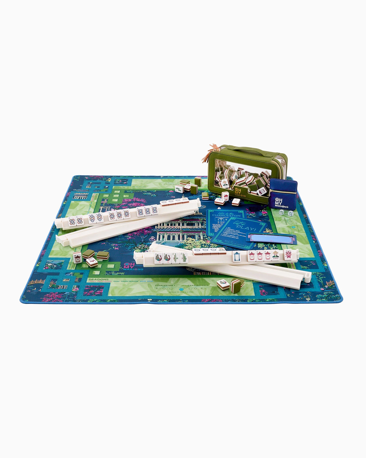 Elysium Mahjong Mat in Tube - The Preppy Bunny