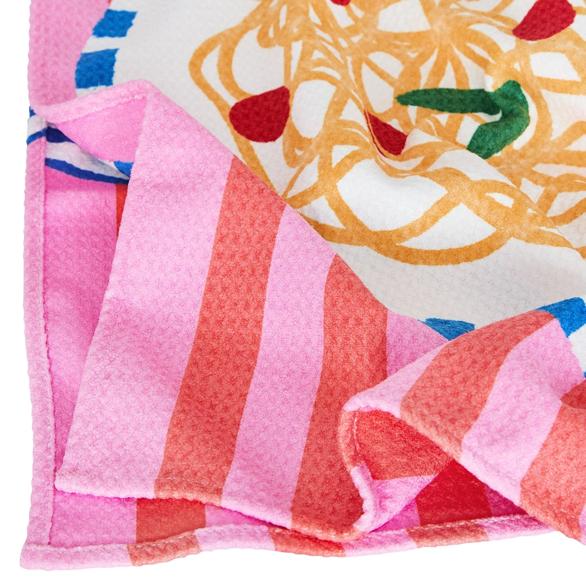 Dock & Bay Tea Towel - Spaghetti No Regretti - The Preppy Bunny