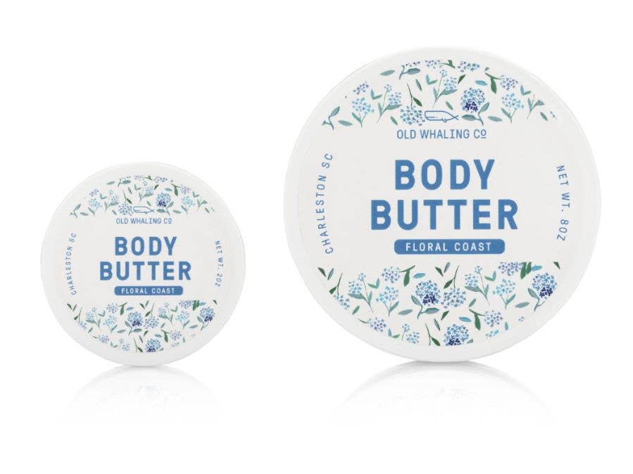 Floral Coast Body Butter (8oz) - The Preppy Bunny