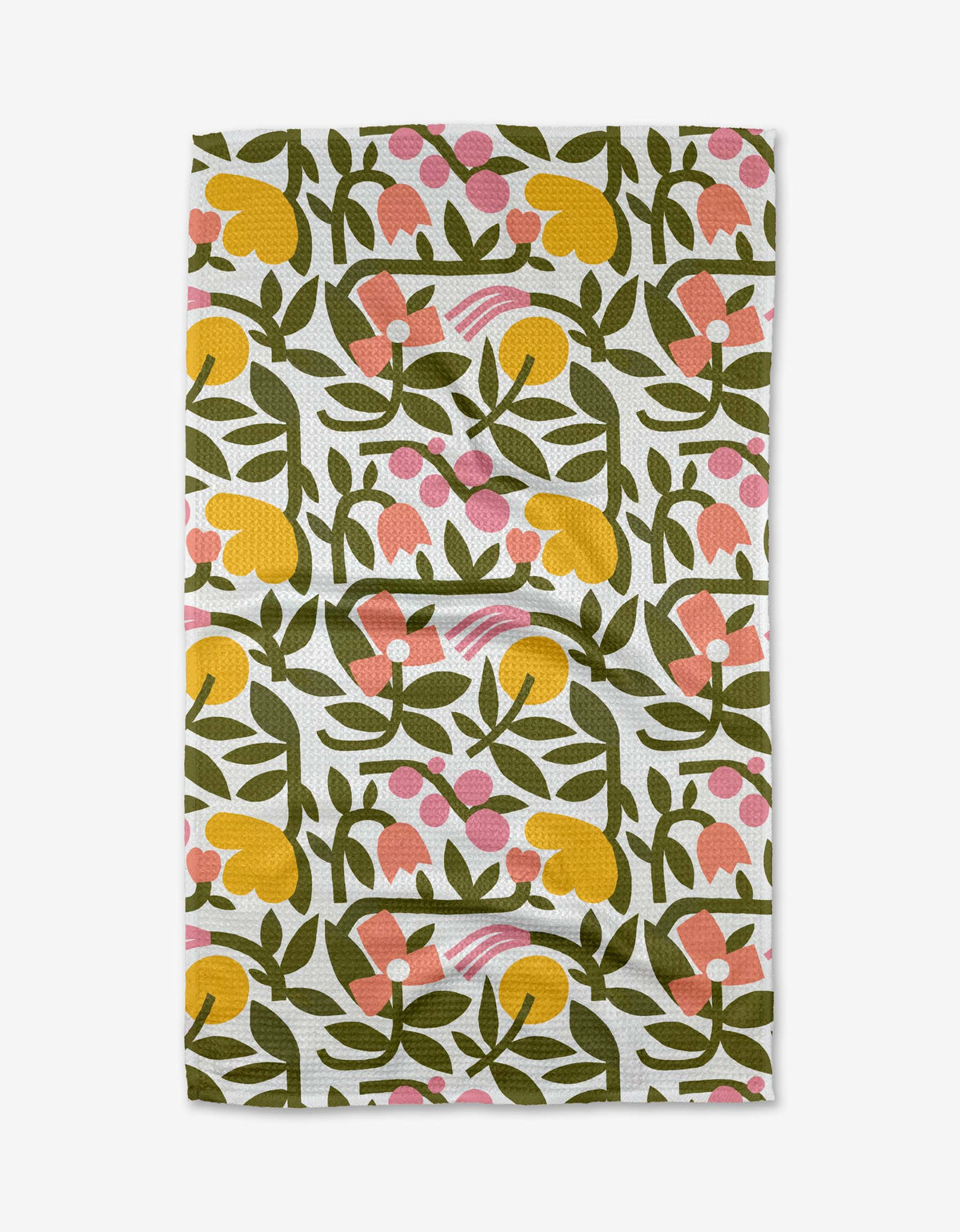 Fresh Vines Tea Towel by Geometry