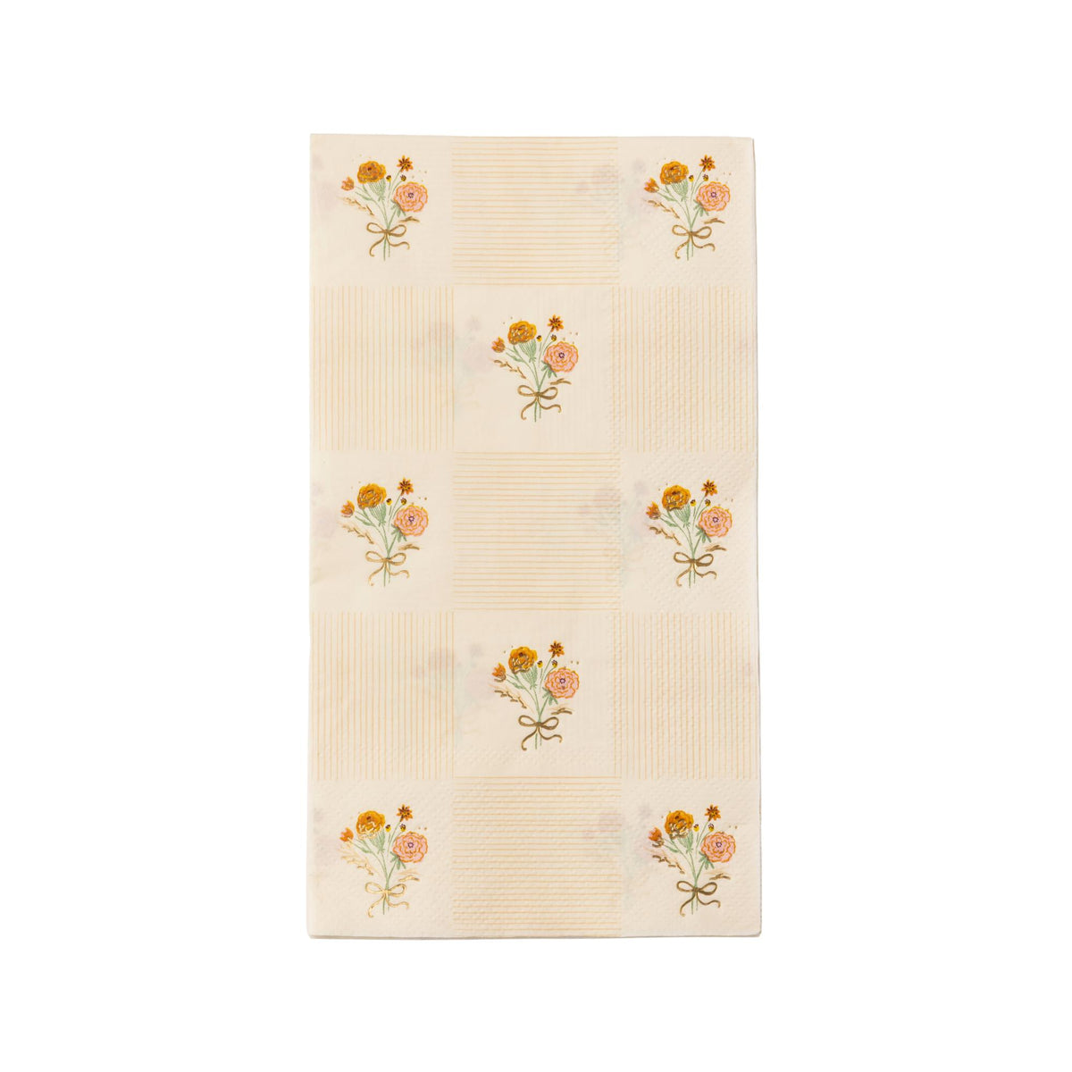 Cozy Fall Floral Paper Guest Towels
