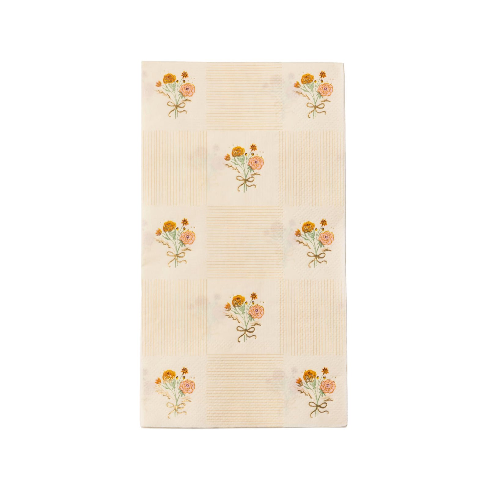Cozy Fall Floral Paper Guest Towels - The Preppy Bunny