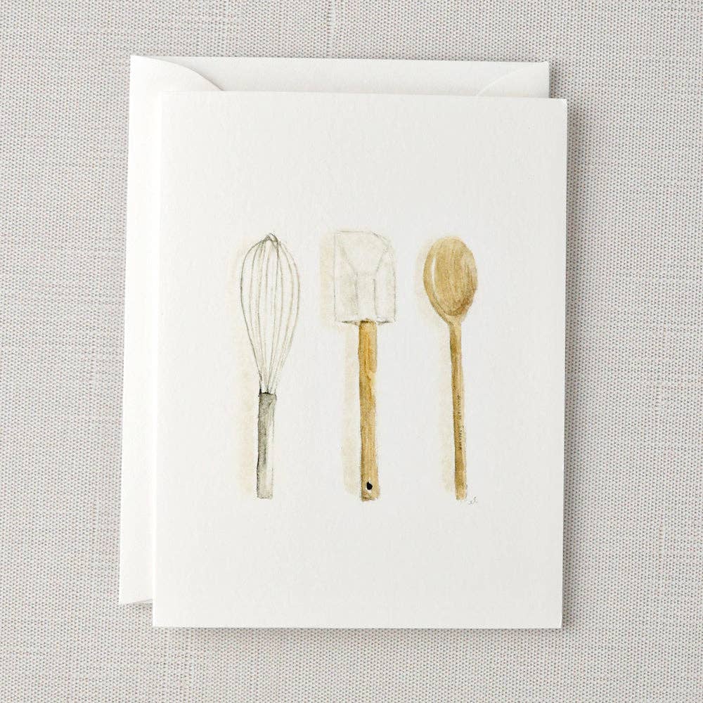 Baking notecard set