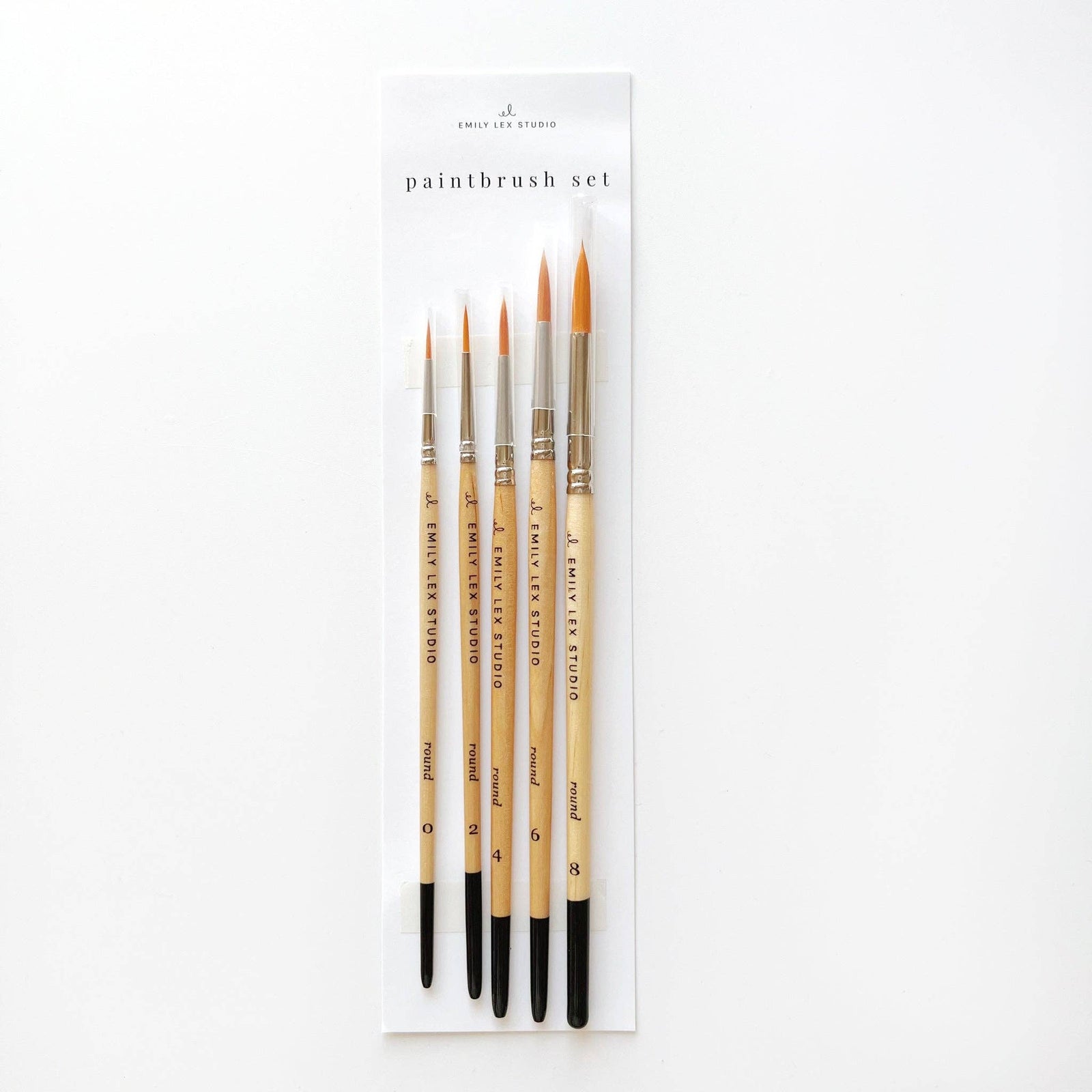 Watercolor Paintbrush Set - The Preppy Bunny