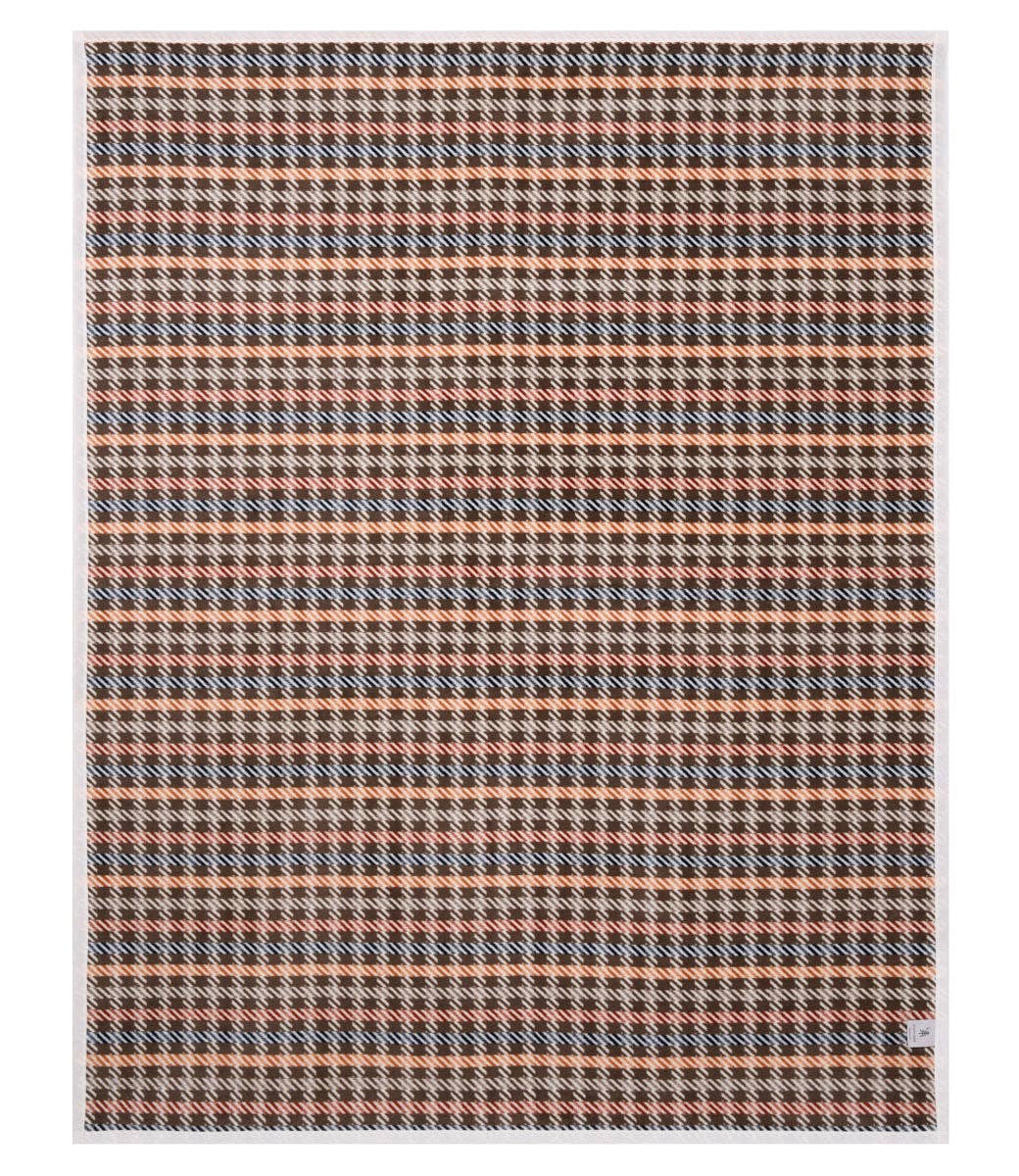 Hampton Houndstooth Blanket by ChappyWrap