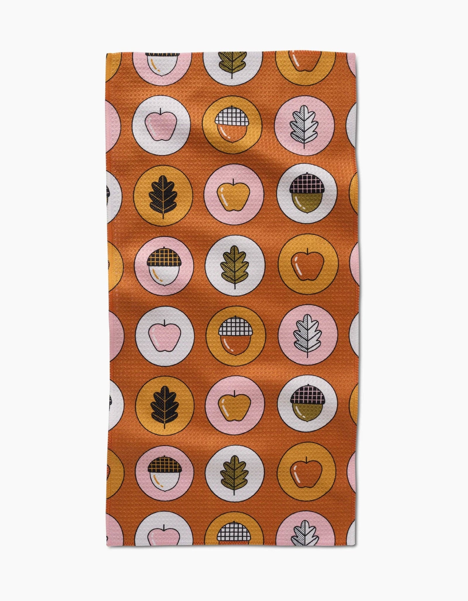 Apples Acorns Bar Towel - The Preppy Bunny
