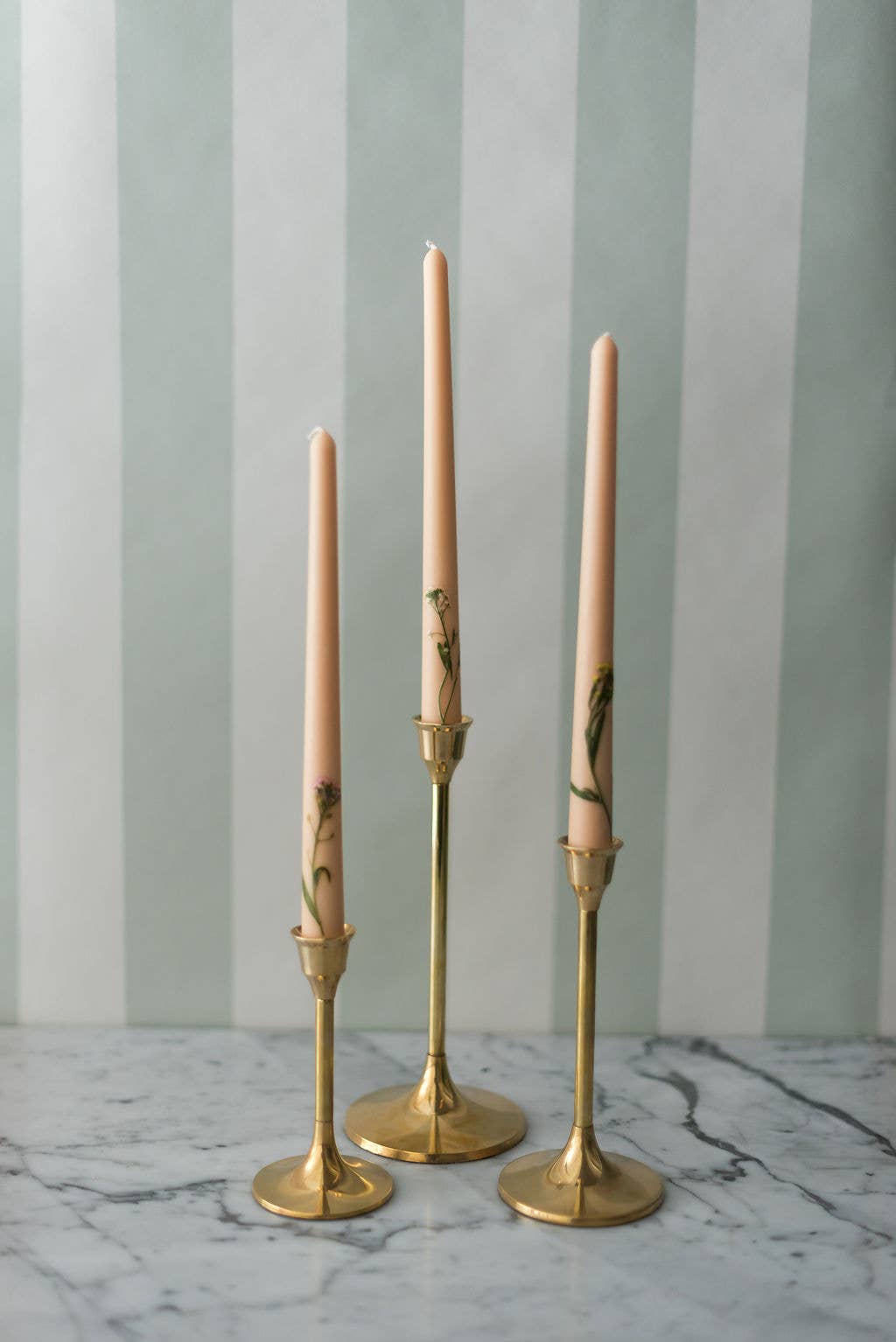 Brass Candlesticks - 3 sizes - The Preppy Bunny