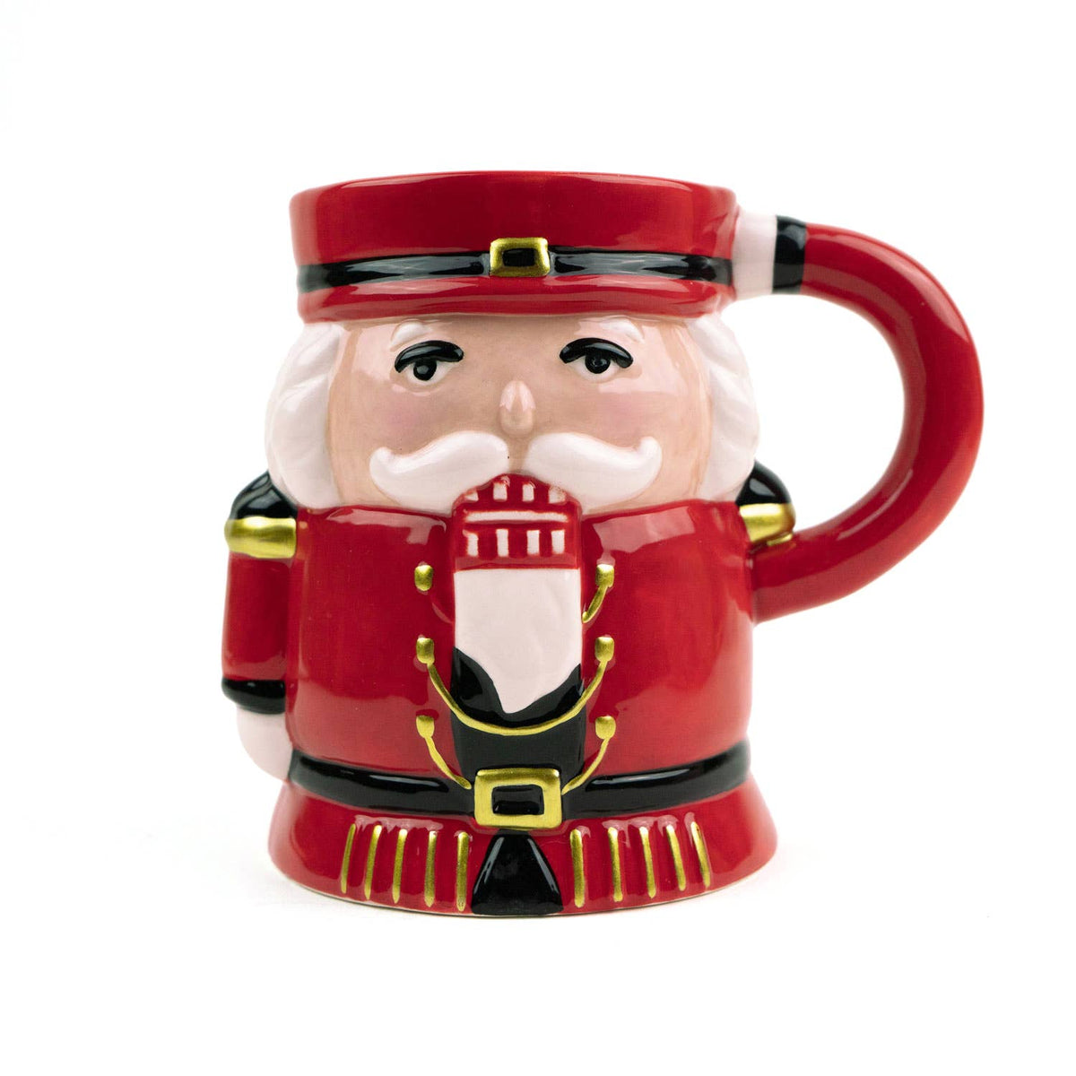 Red Suit Nutcracker Coffee Mug