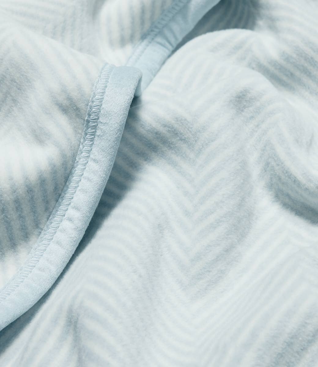 Harborview Herringbone Sky ChappyWrap Blanket - The Preppy Bunny