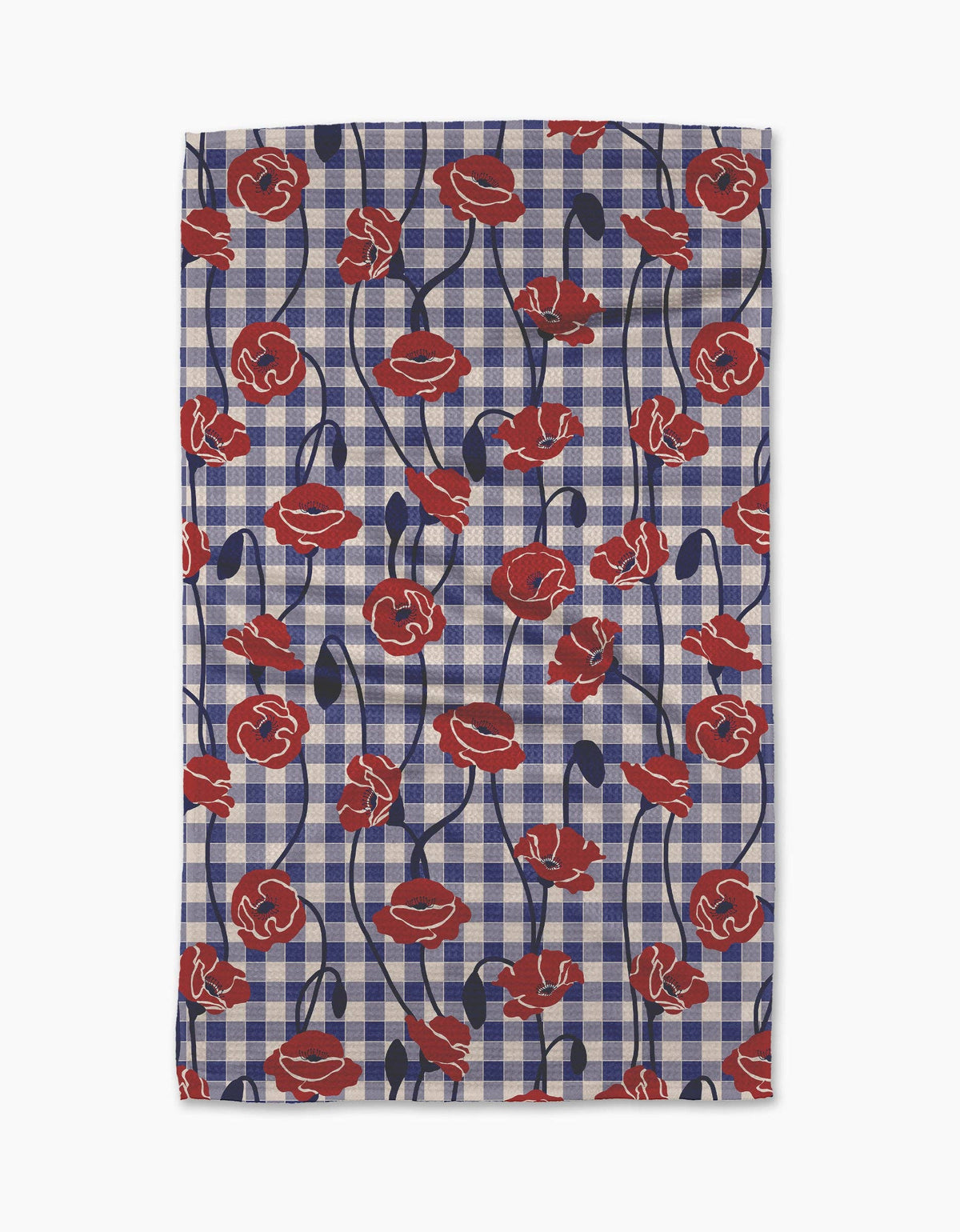 Freedom Poppy Field Tea Towel by Geometry - The Preppy Bunny