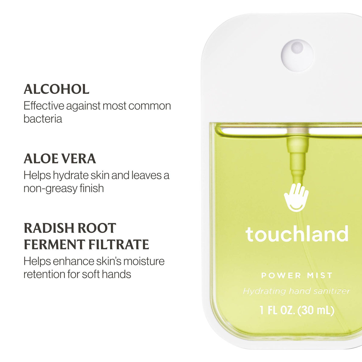 Lemon Lime Spritz Power Mist Hydrating Hand Sanitizer - The Preppy Bunny
