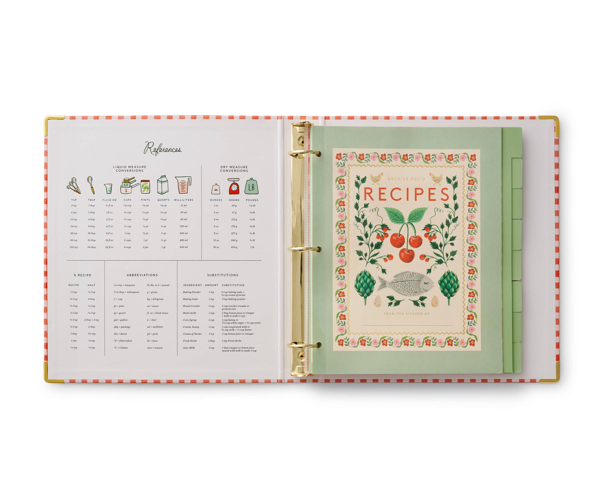 Cherry Farm Recipe Binder - The Preppy Bunny