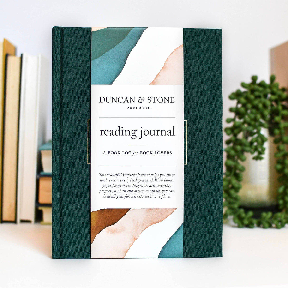 Reading Journal for Book Lover | Book Review Journal - The Preppy Bunny