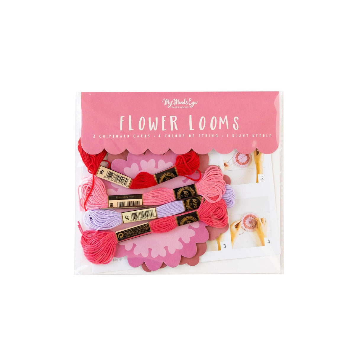 Flower Weaving Looms DIY Craft Project - The Preppy Bunny