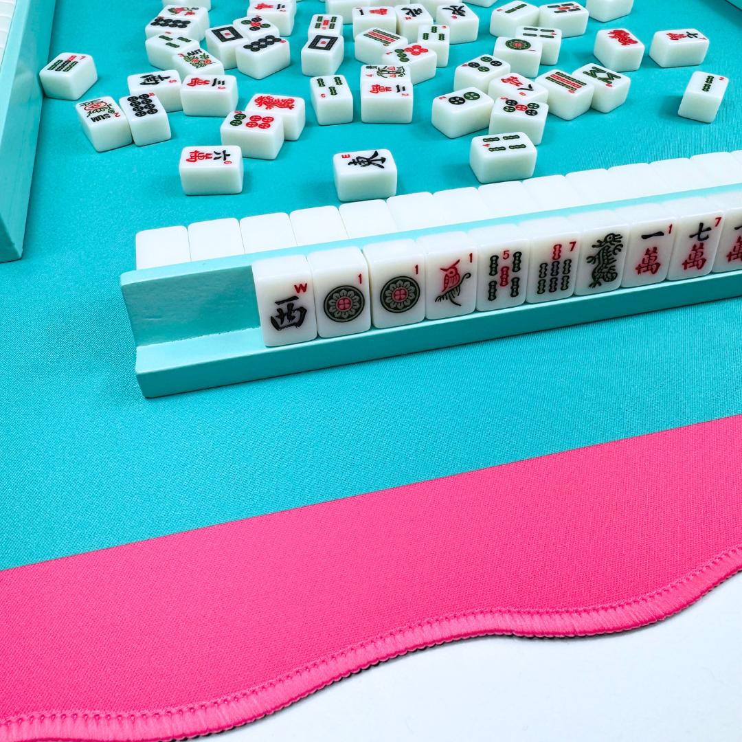 MINI MAHJONG MAT  |  Color Wave  |  21" x 21" - The Preppy Bunny