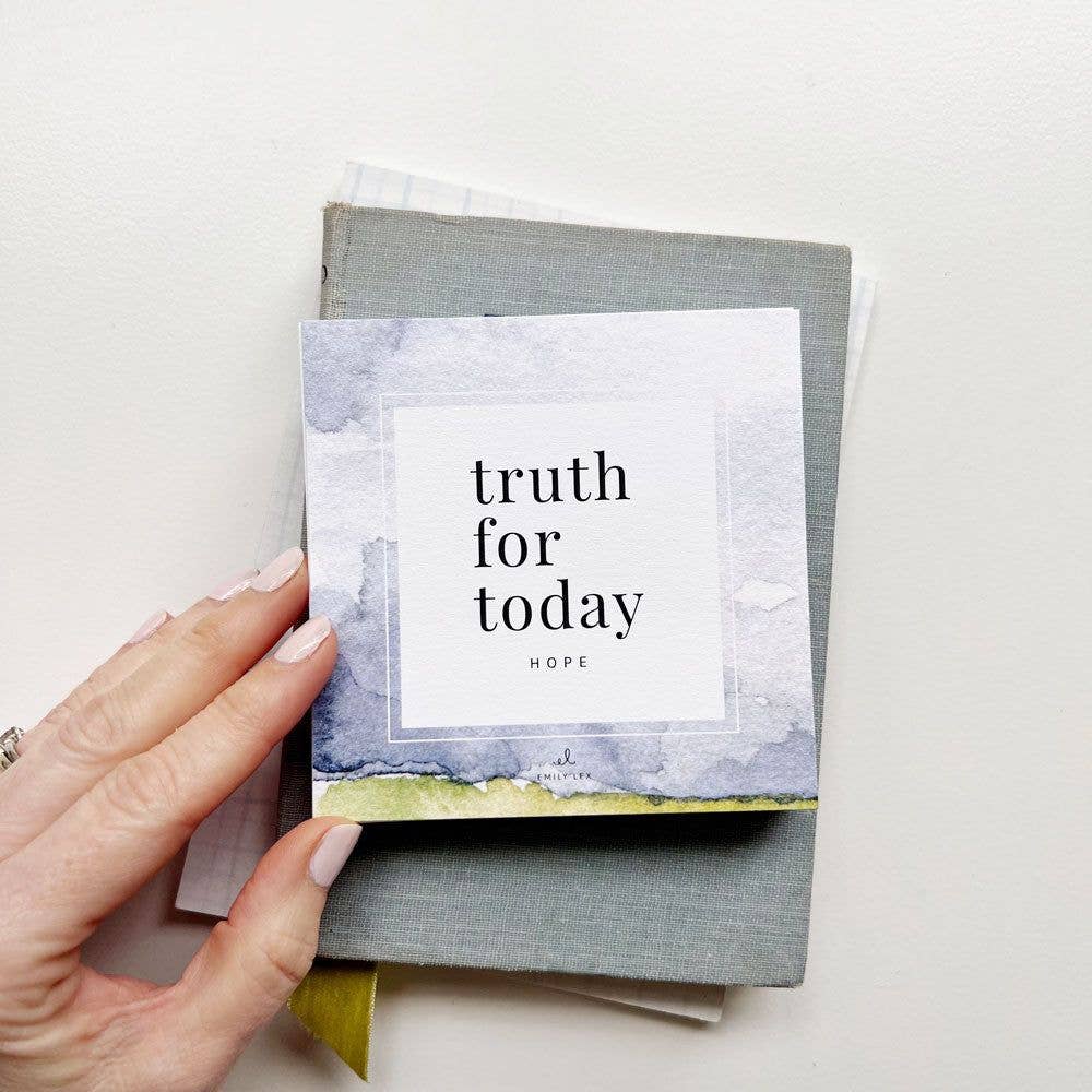 truth for today hope scripture cards - The Preppy Bunny