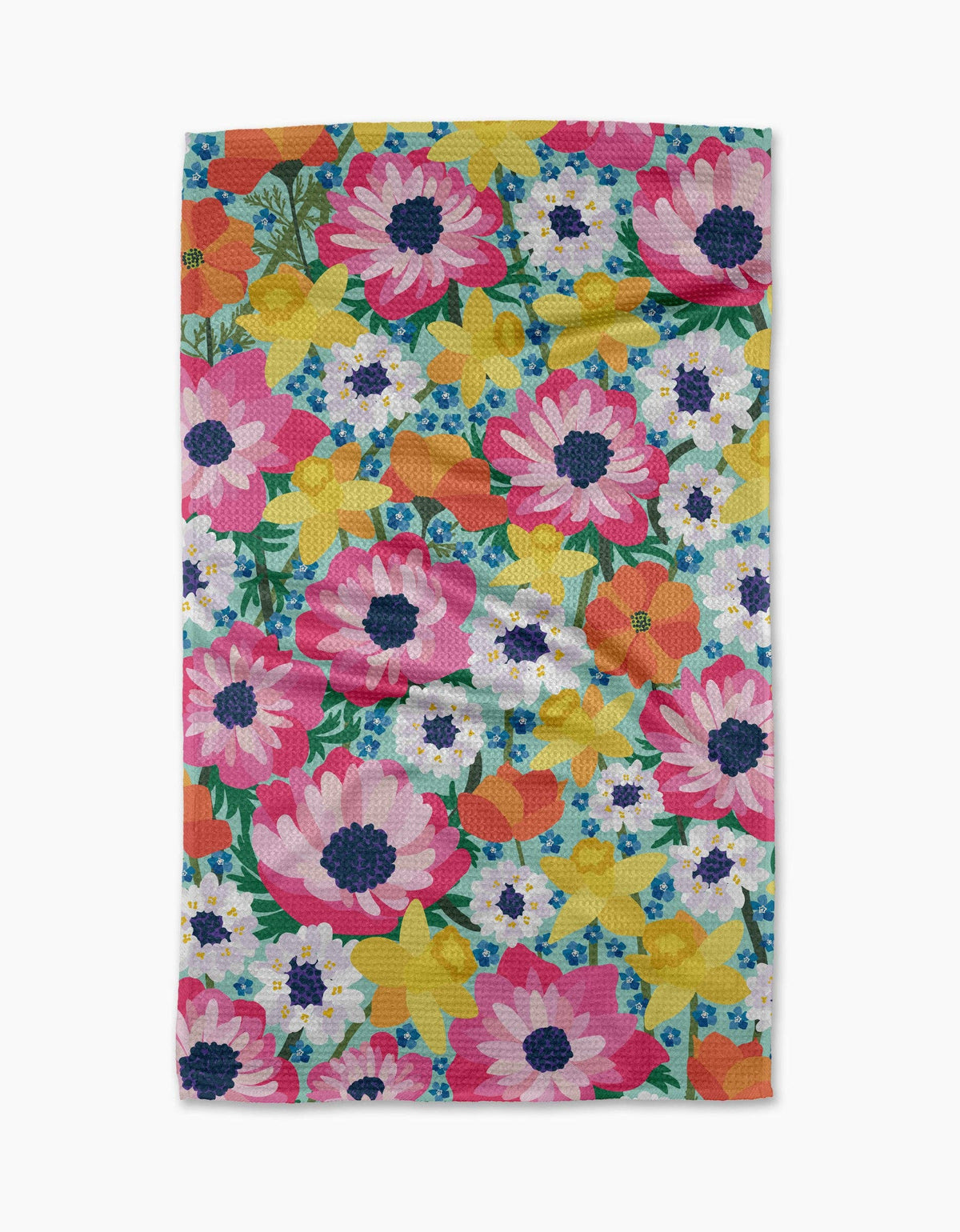 Spring Meadow Tea Towel by Geometry - The Preppy Bunny