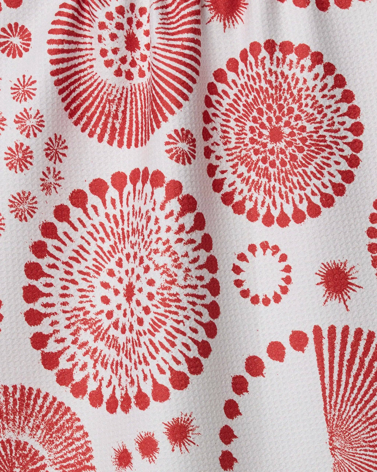 Freedom Sparks Blue Tea Towel by Geometry