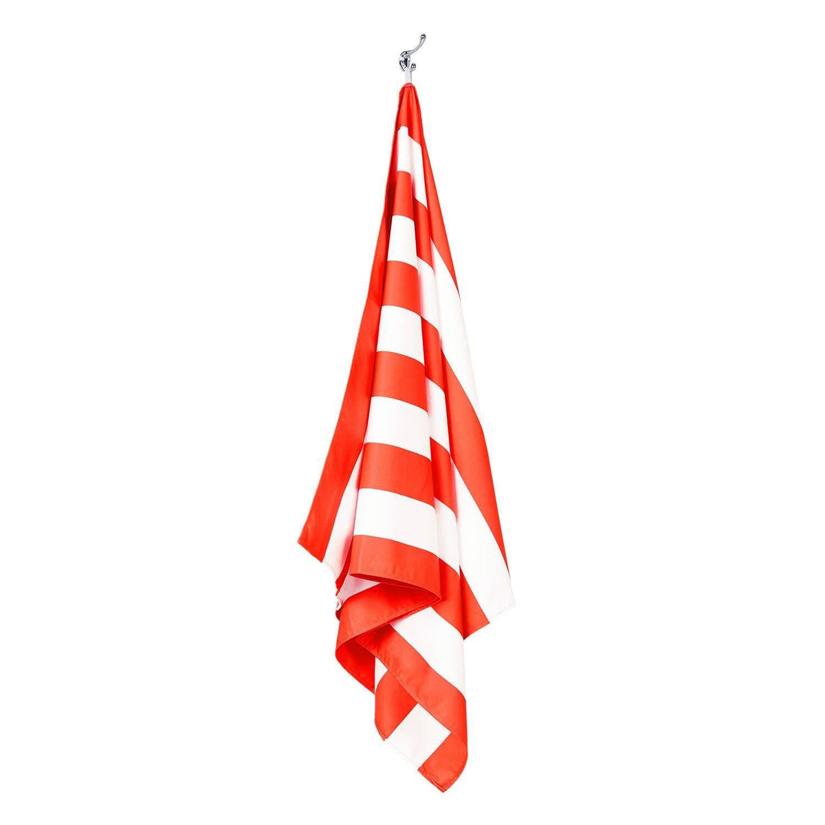 Cabana Stripe Coral/Red Beach Towel - 2 sizes - The Preppy Bunny
