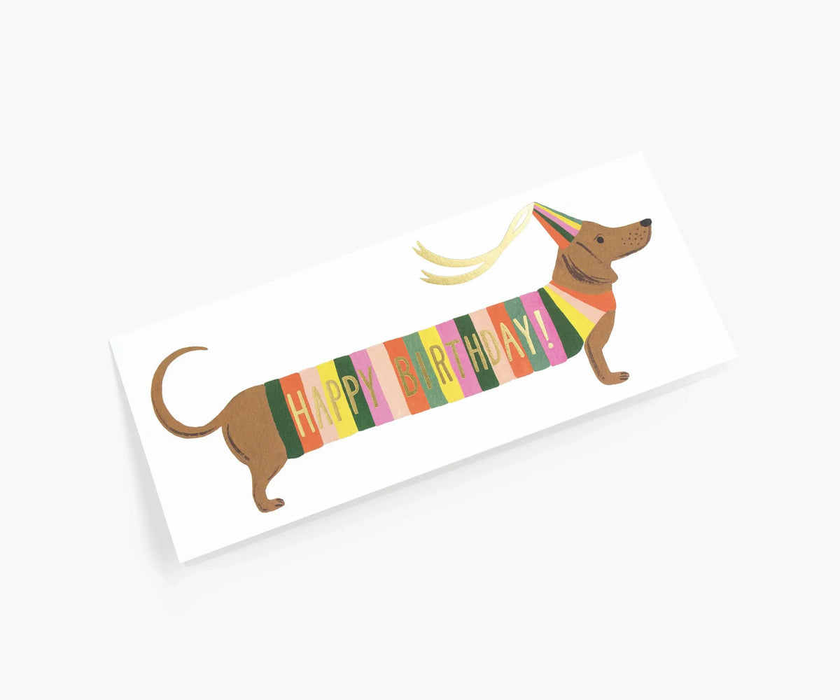 Hot Dog No. 10 Card - The Preppy Bunny