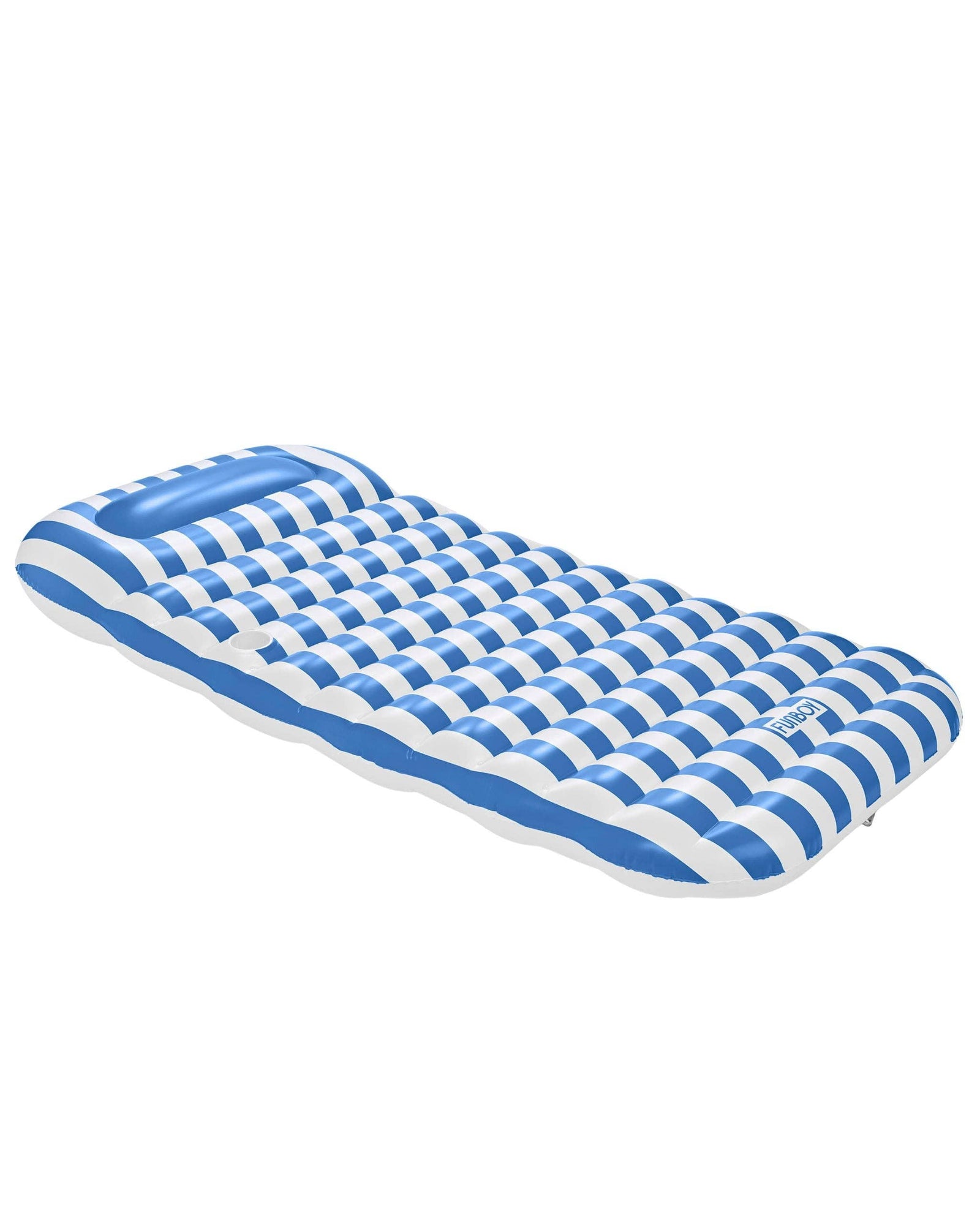Flat Lounger in Blue Stripe - The Preppy Bunny