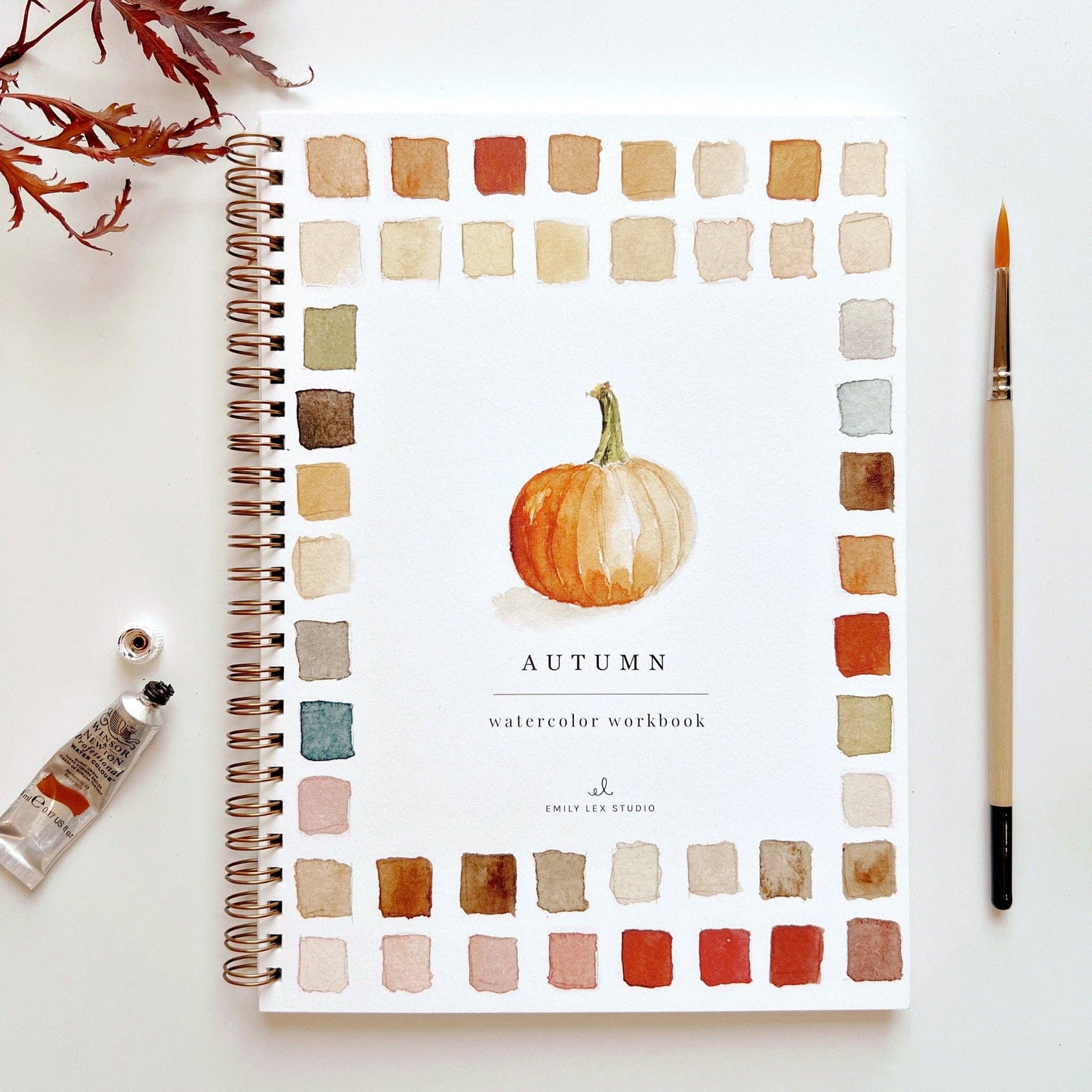 Autumn Watercolor Workbook - The Preppy Bunny