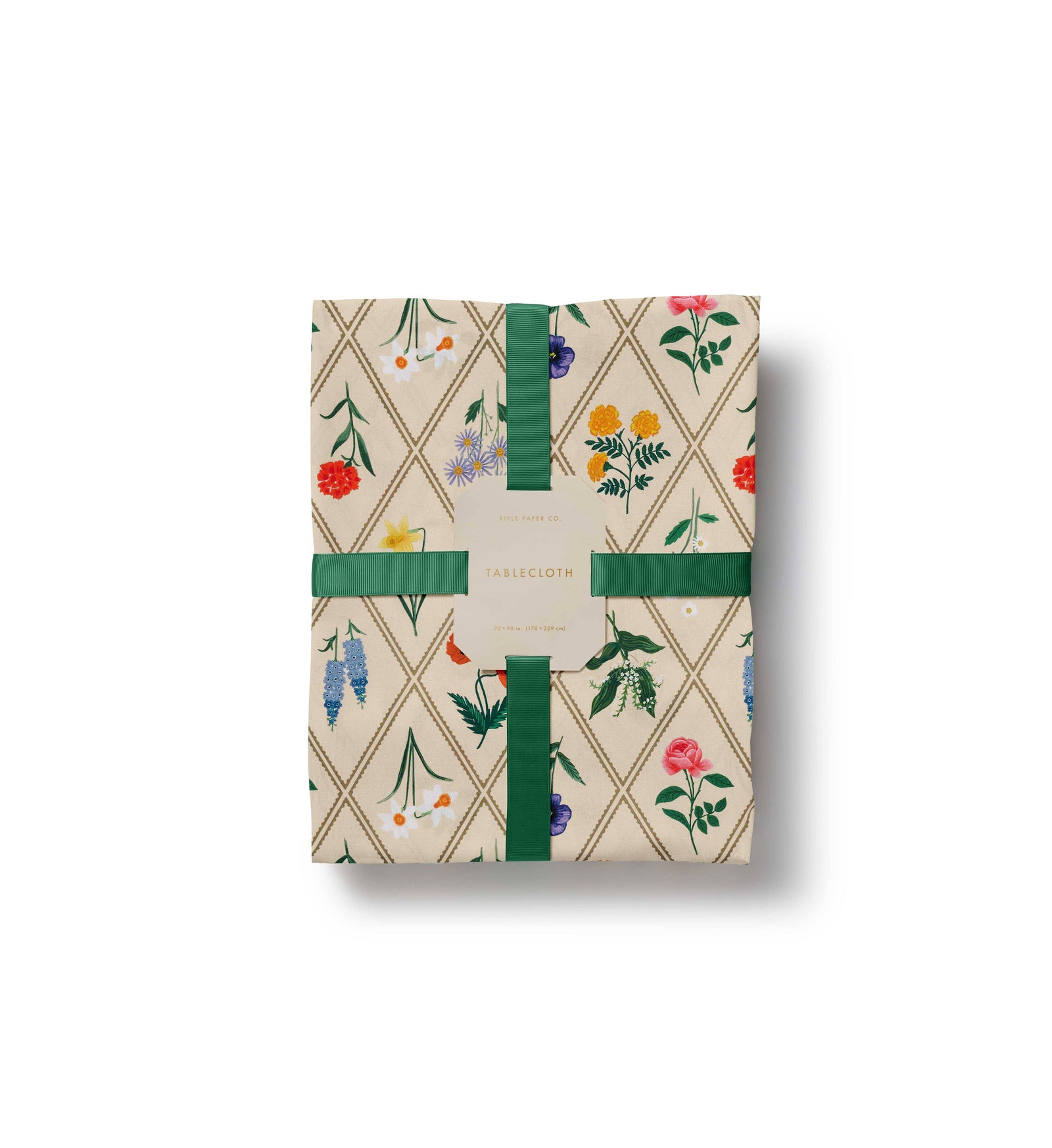 Garden Study Cotton Tablecloth - The Preppy Bunny