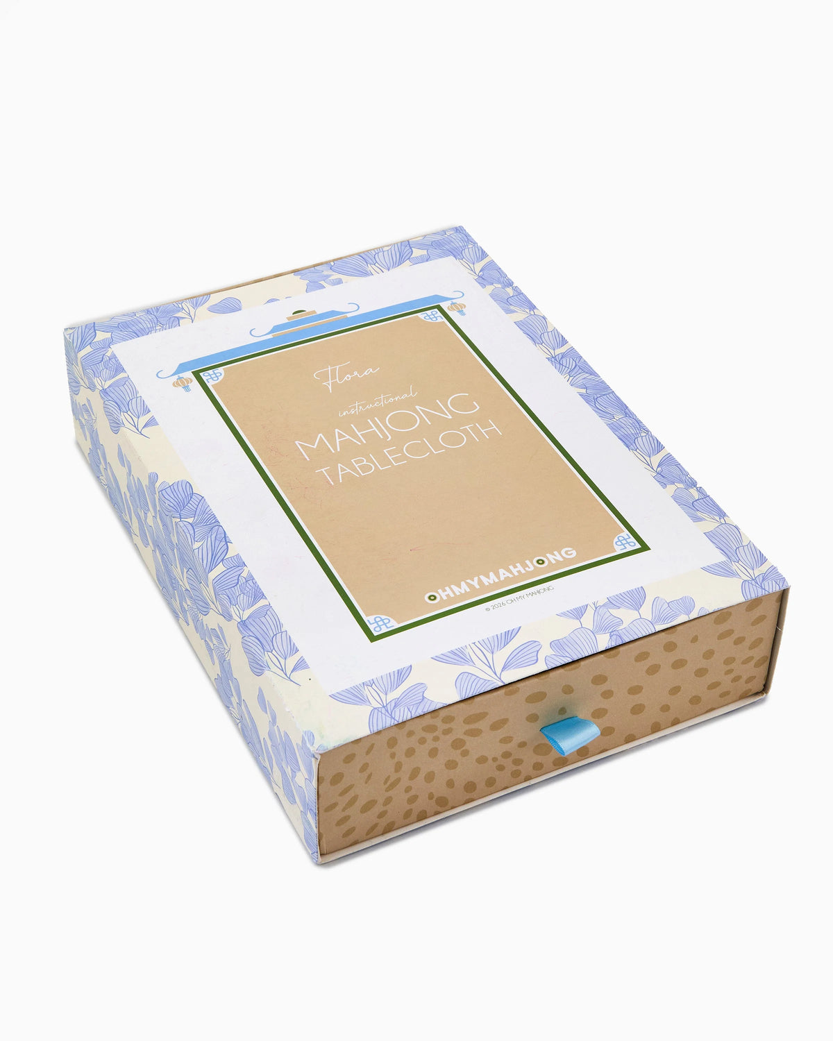 Flora Mahjong Tablecloth - The Preppy Bunny