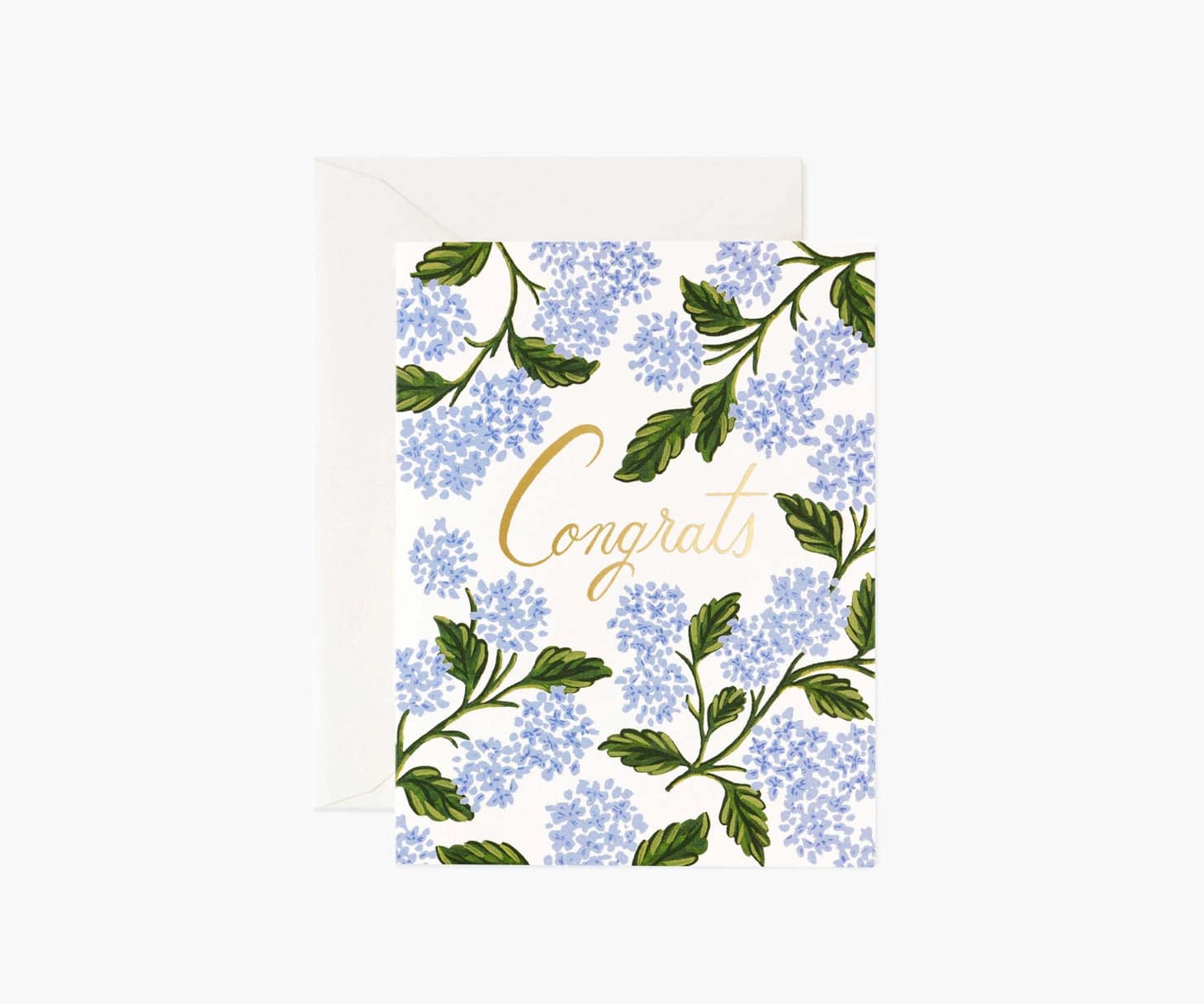 Hydrangea Congrats Greeting Card - The Preppy Bunny