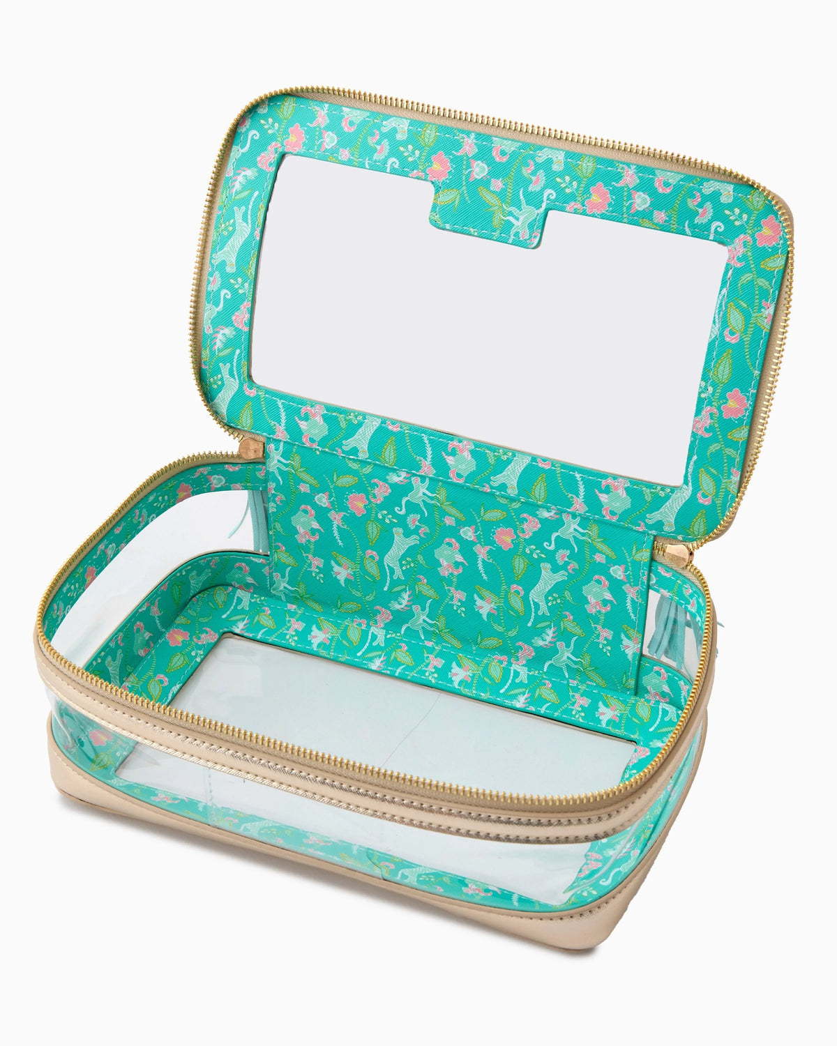 Gold Tile Storage Bag - The Preppy Bunny