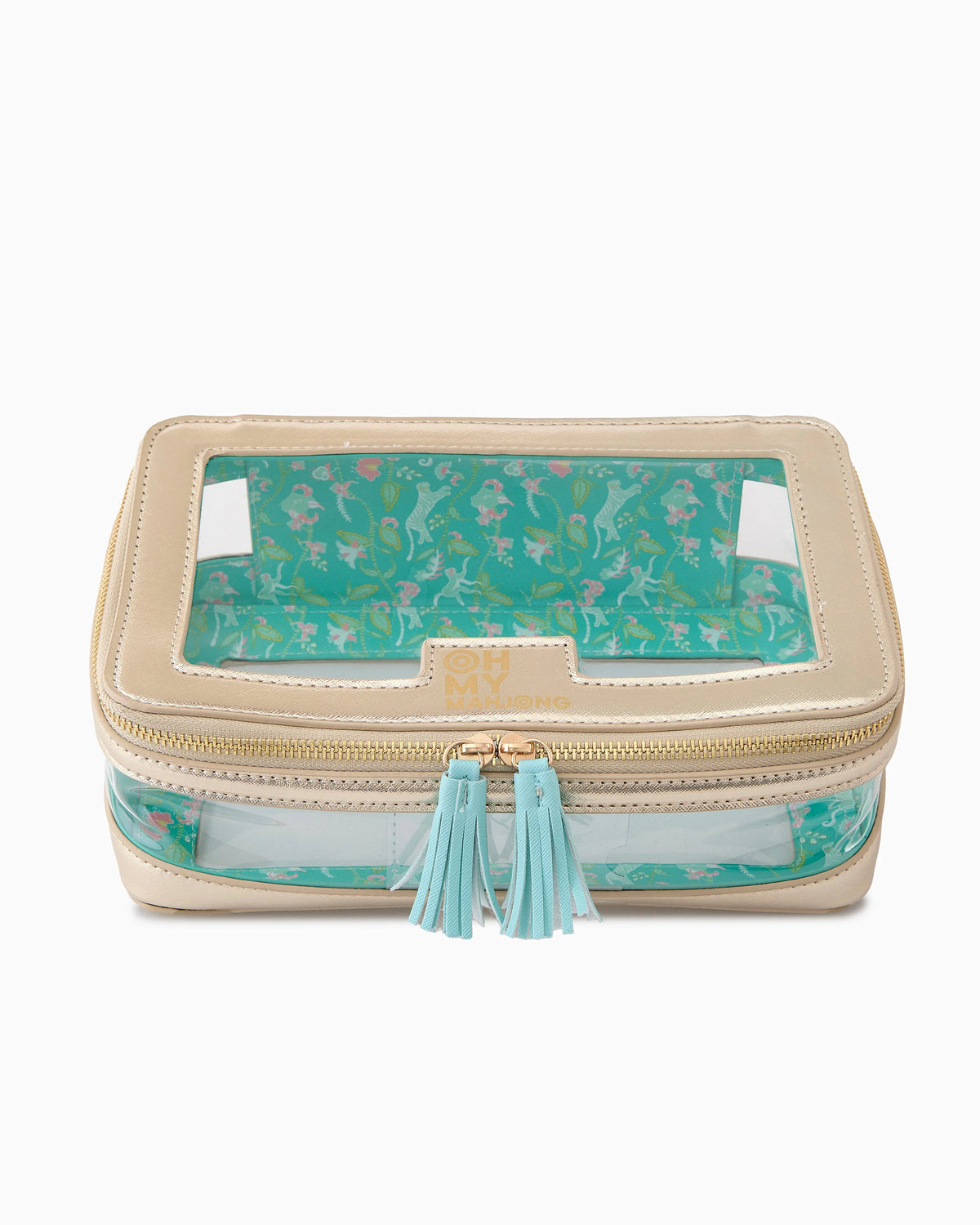 Gold Tile Storage Bag - The Preppy Bunny