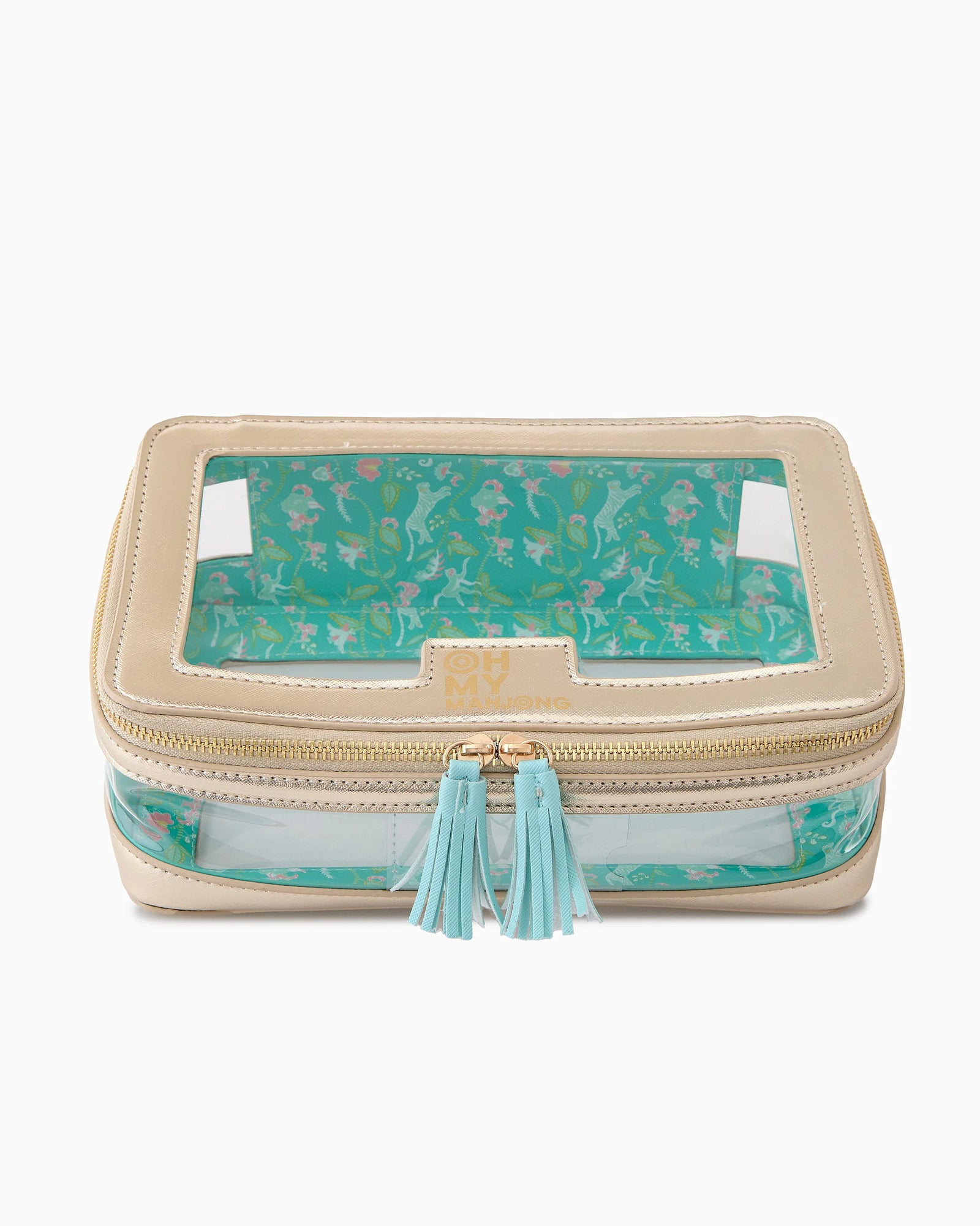 Gold Tile Storage Bag - The Preppy Bunny