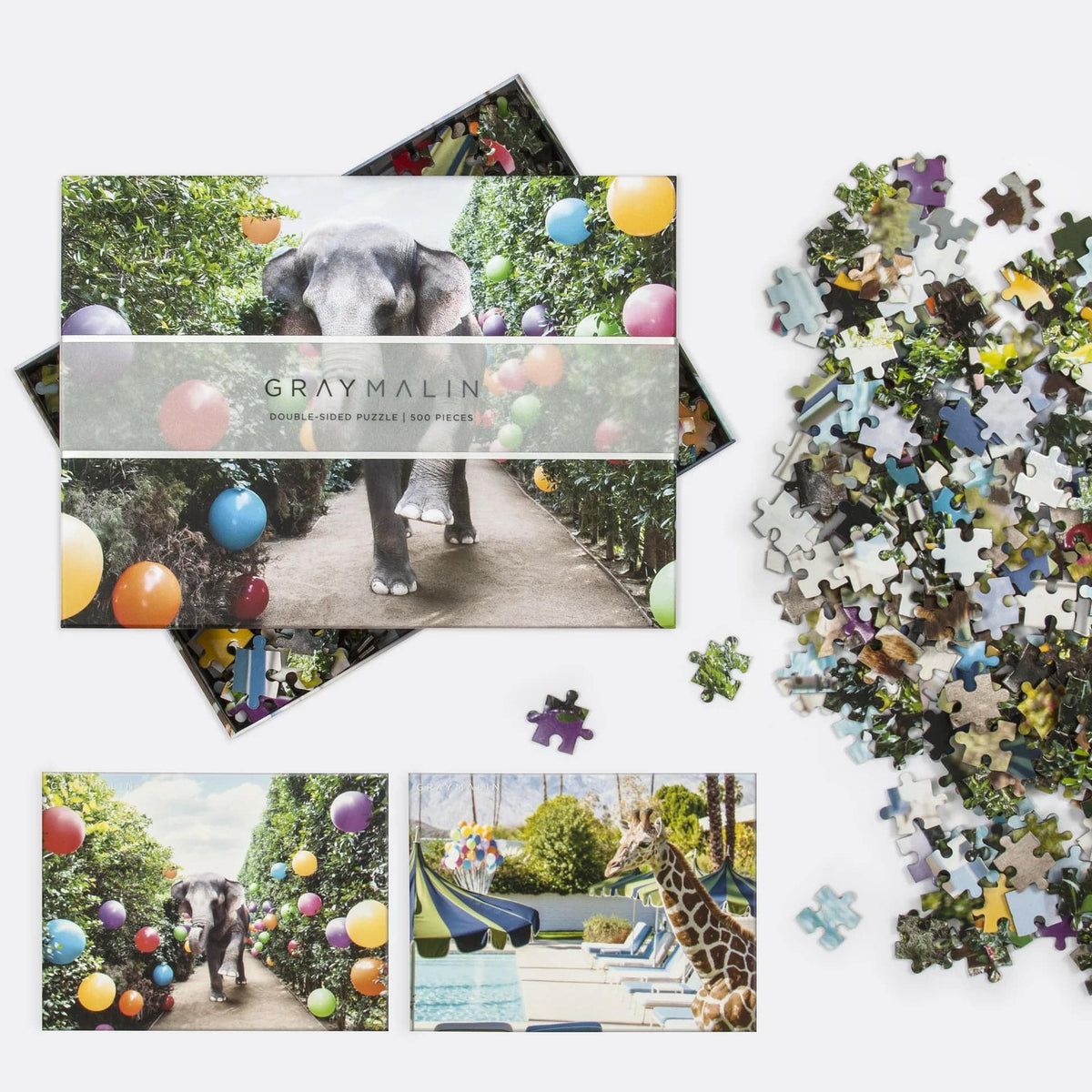 Gray Malin at the Parker Double-Sided 500 Piece Jigsaw Puzzle - The Preppy Bunny