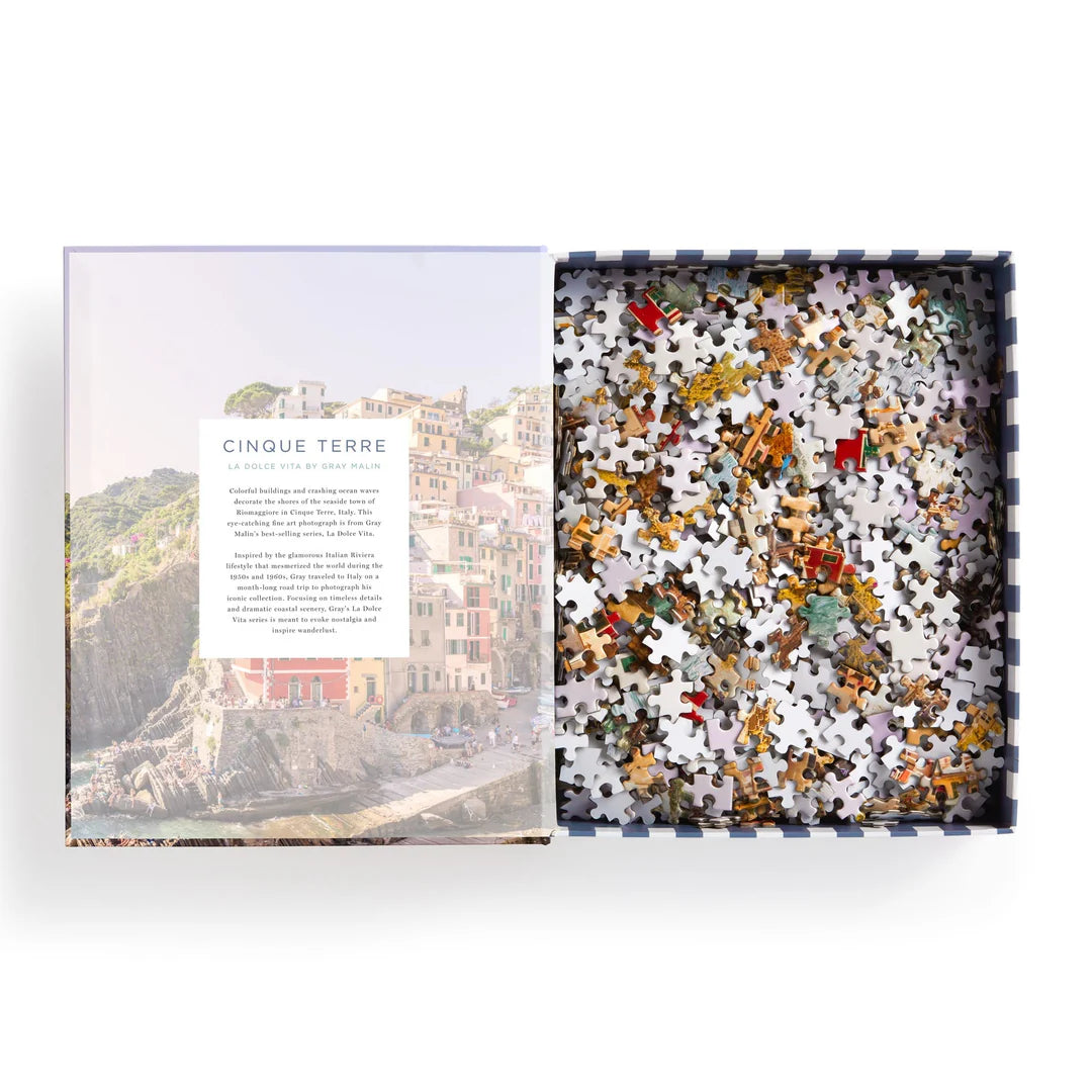 Gray Malin Cinque Terre Puzzle - The Preppy Bunny